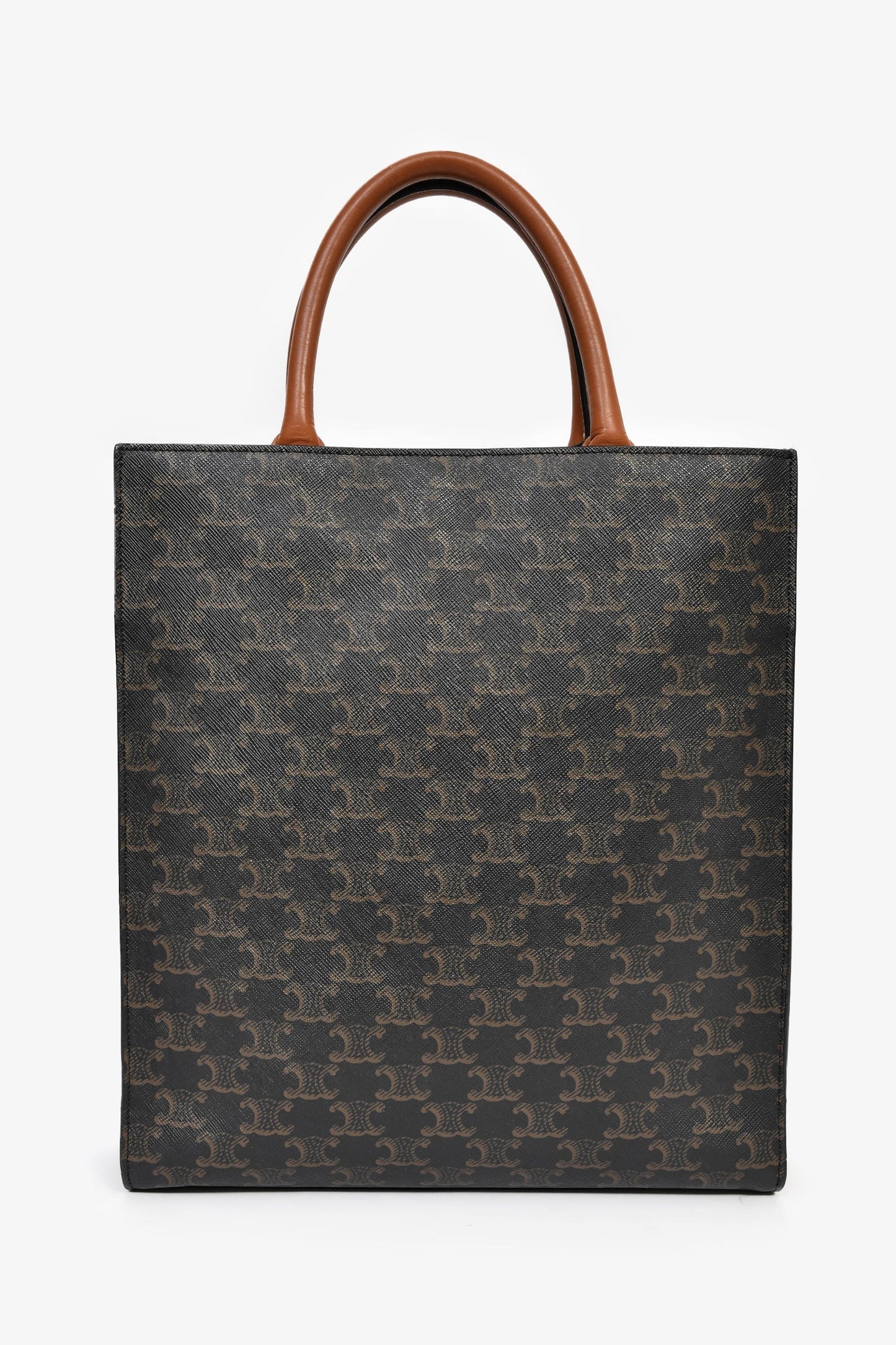 Celine Triomphe Canvas Small Vertical Tote