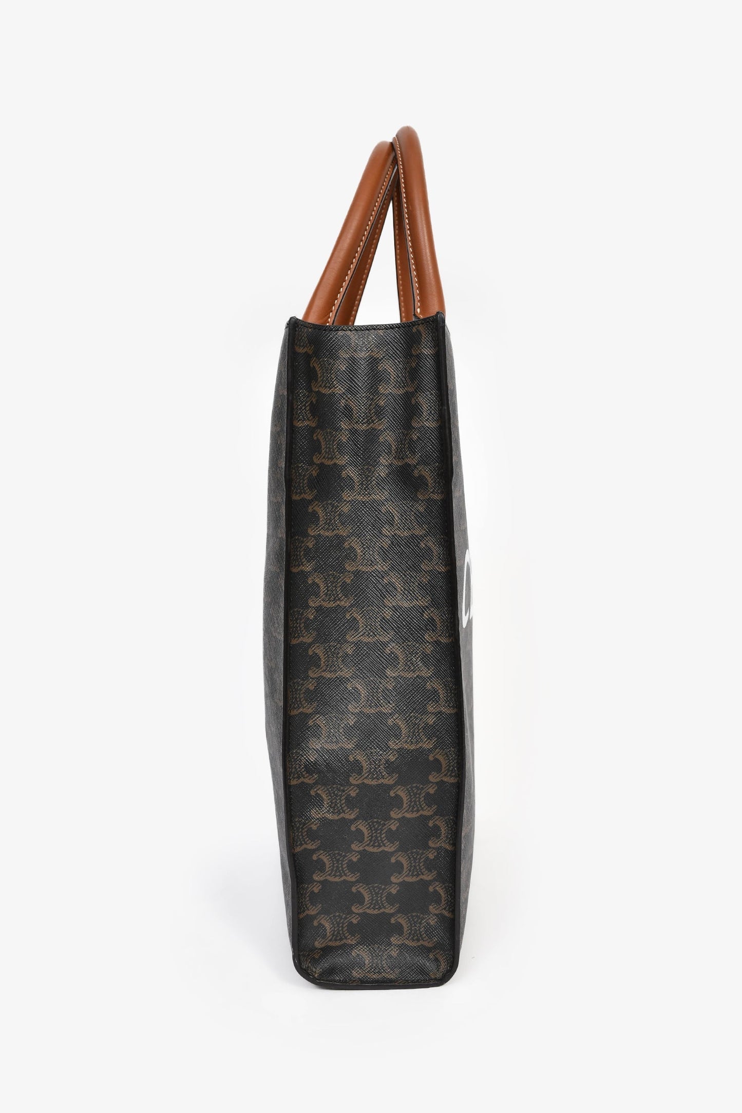 Celine Triomphe Canvas Small Vertical Tote