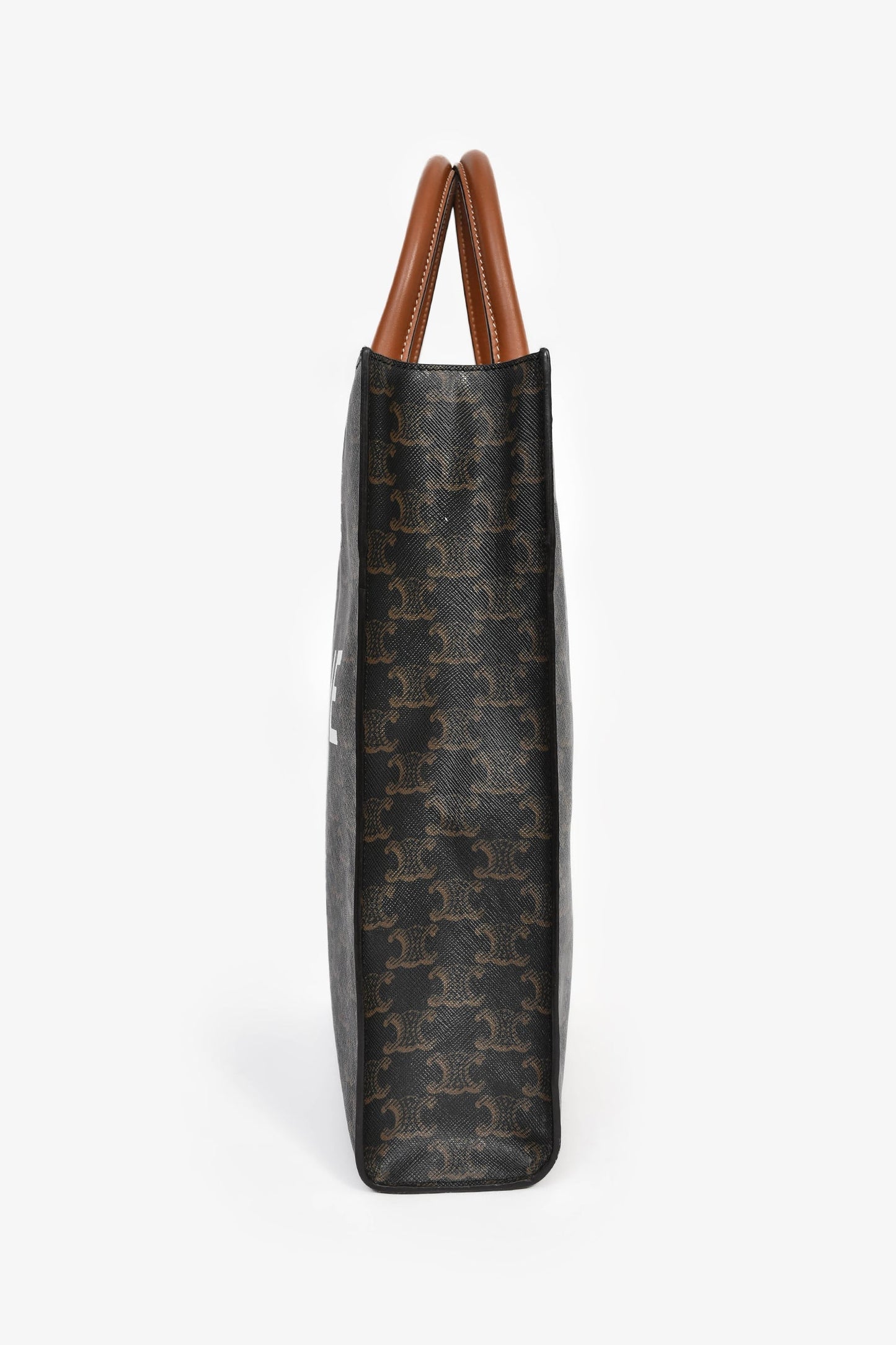 Celine Triomphe Canvas Small Vertical Tote