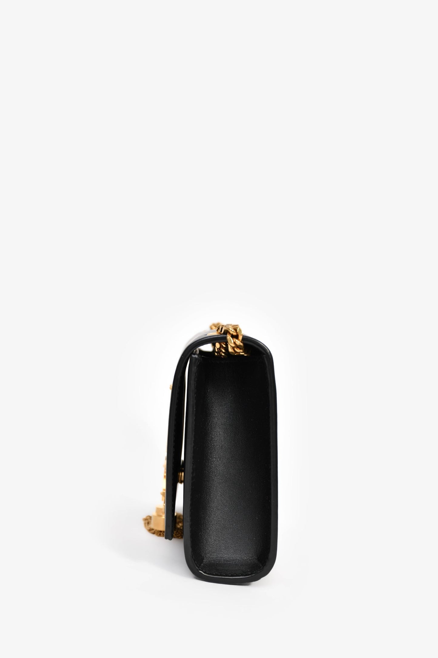 Saint Laurent Black Small Kate Chain Tassel Crossbody