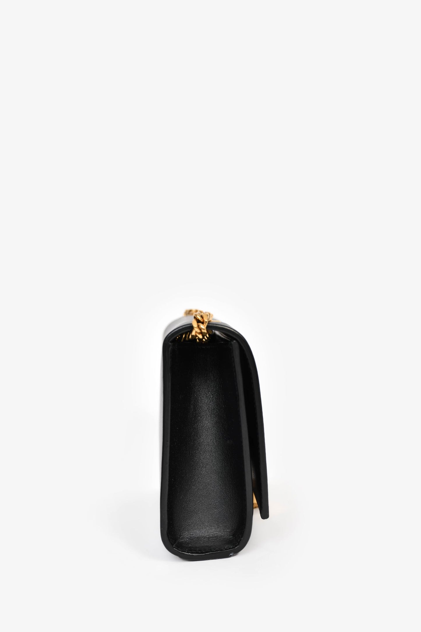 Saint Laurent Black Small Kate Chain Tassel Crossbody