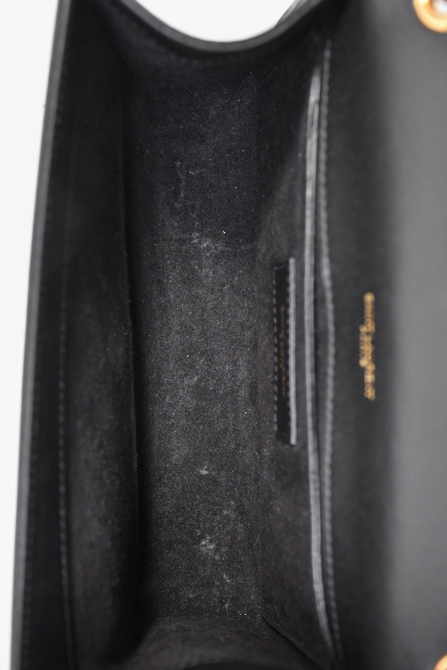 Saint Laurent Black Small Kate Chain Tassel Crossbody