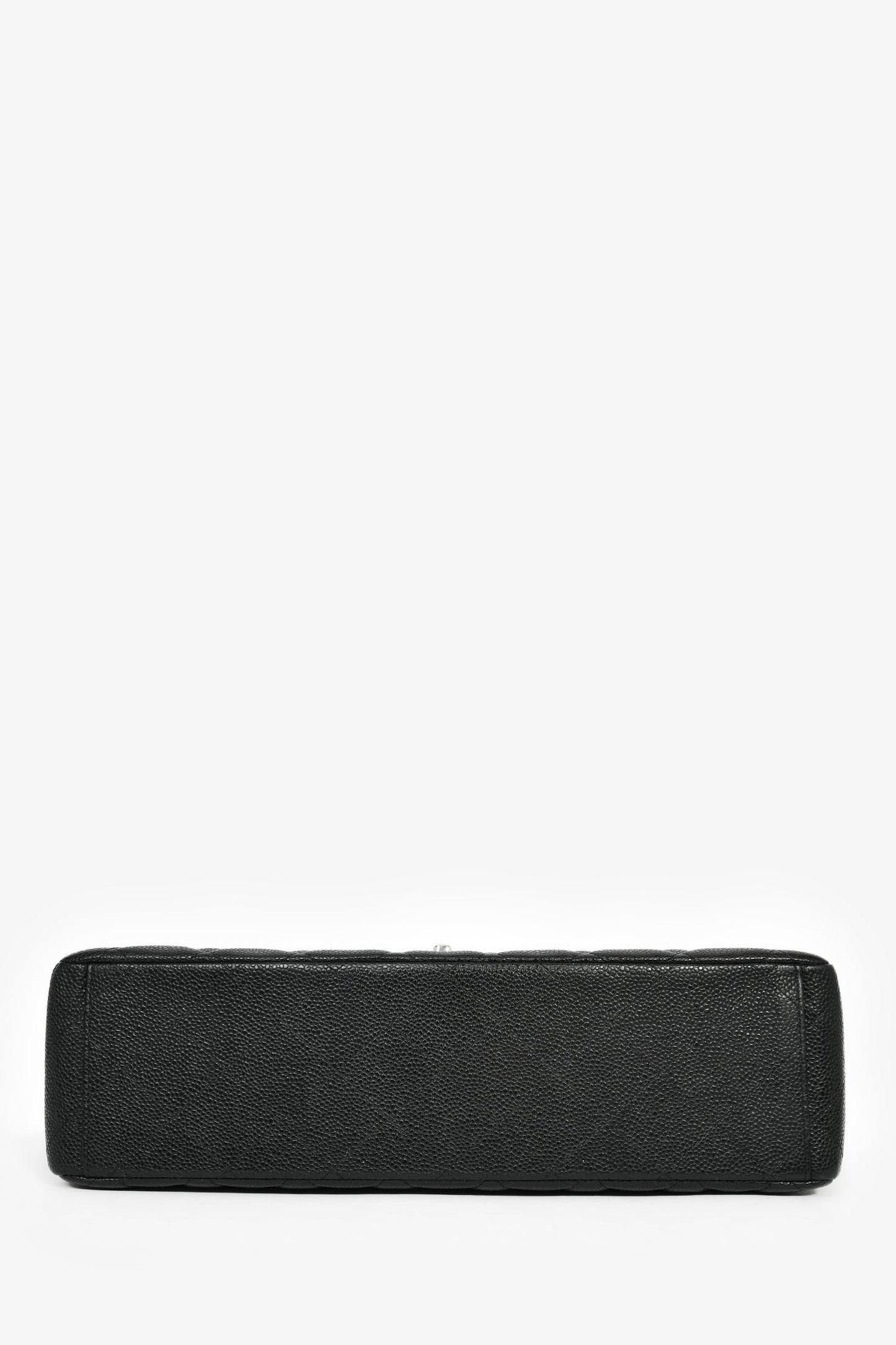 Chanel™ 2010/11 Black Caviar Leather Maxi Double Flap