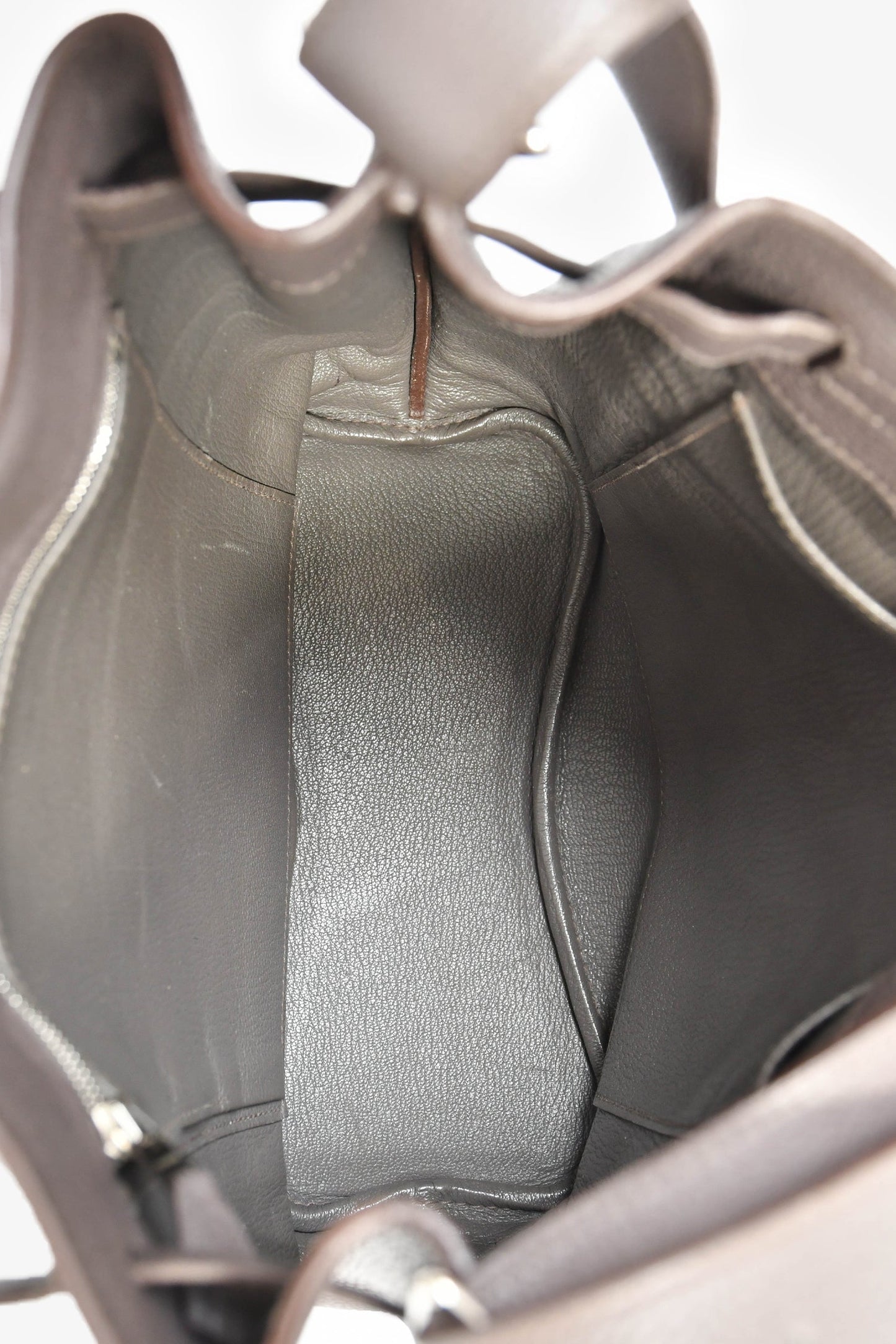 Hermès 2012 Etain Grey Togo Leather So Kelly 26 Shoulder Bag