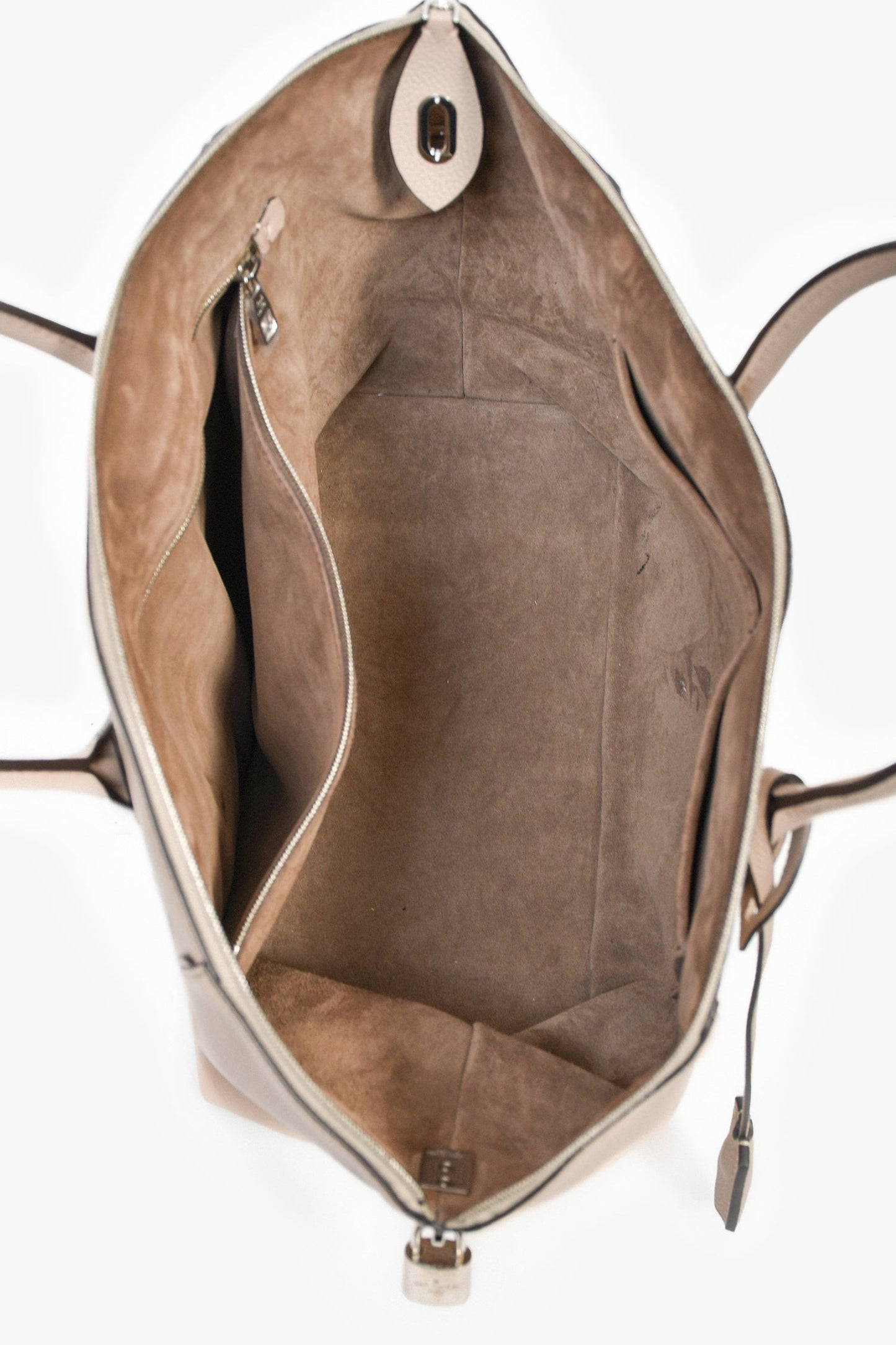 Louis Vuitton 2015 Taupe Taurillon Leather Lockit MM Zip Tote with Strap