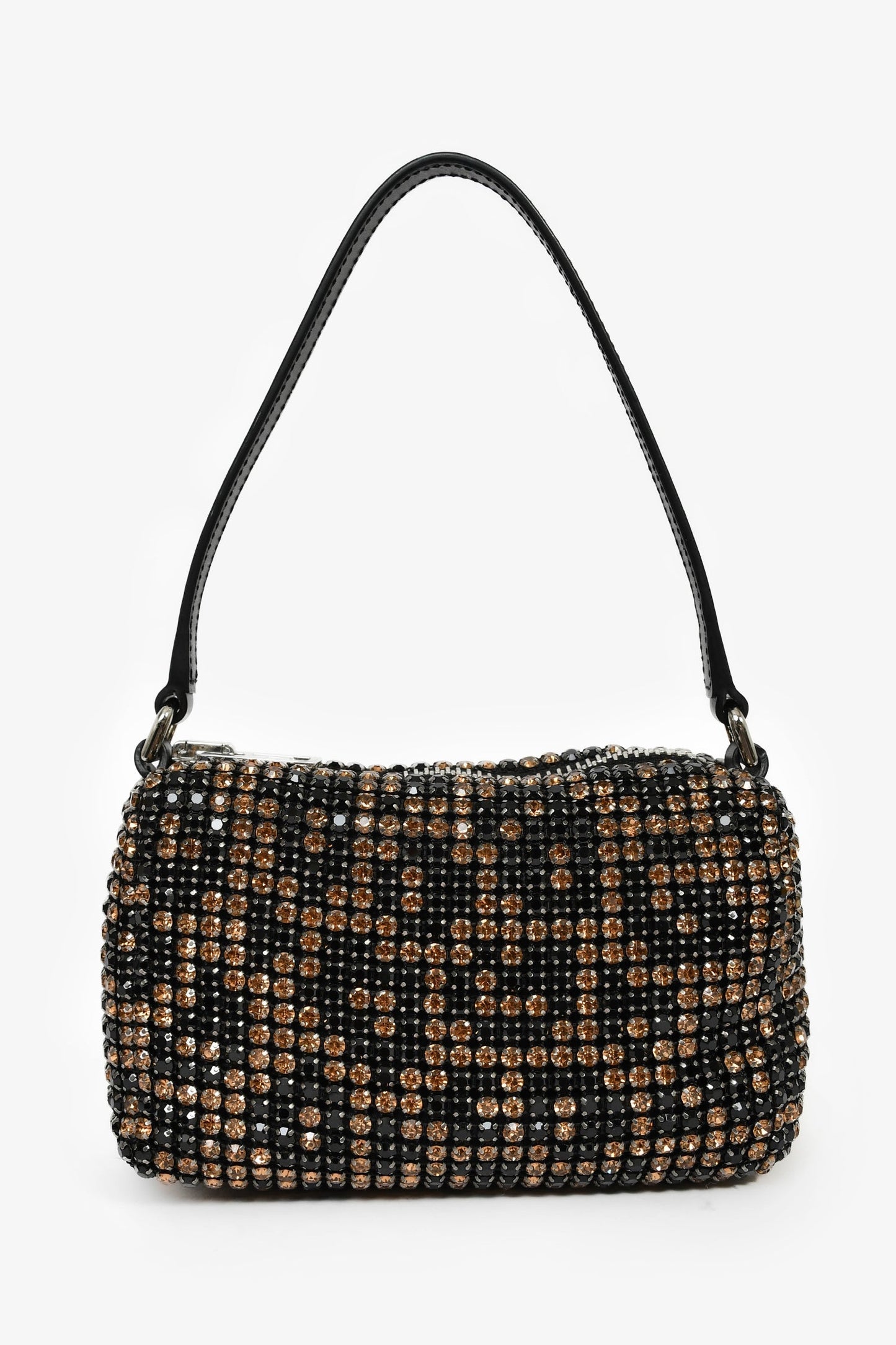 Alexander Wang Multicolour Embellished Crystal Top Handle