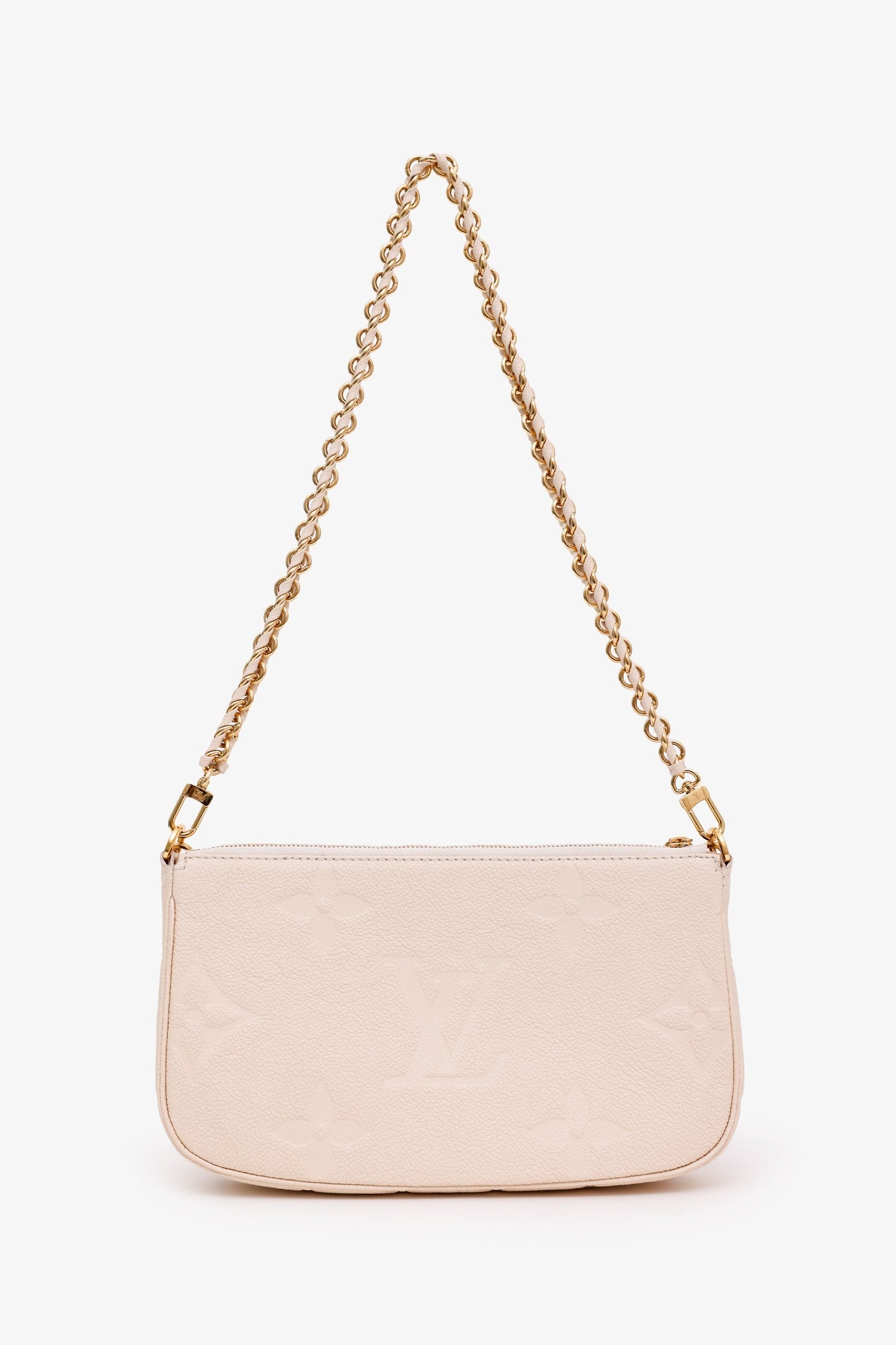 Louis Vuitton Cream Monogram Giant Multi Pochette Accessories Bag