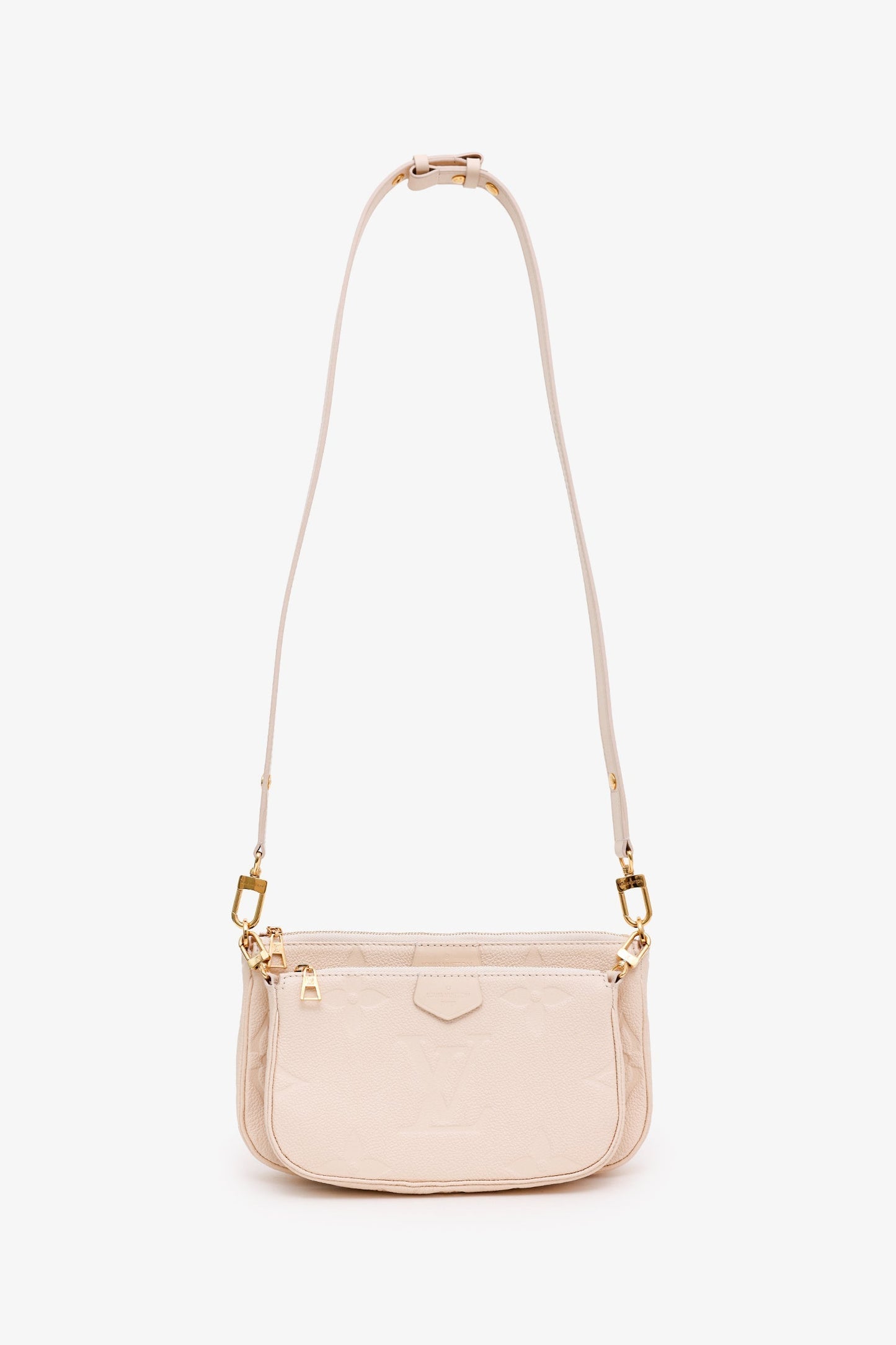 Louis Vuitton Cream Monogram Giant Multi Pochette Accessories Bag