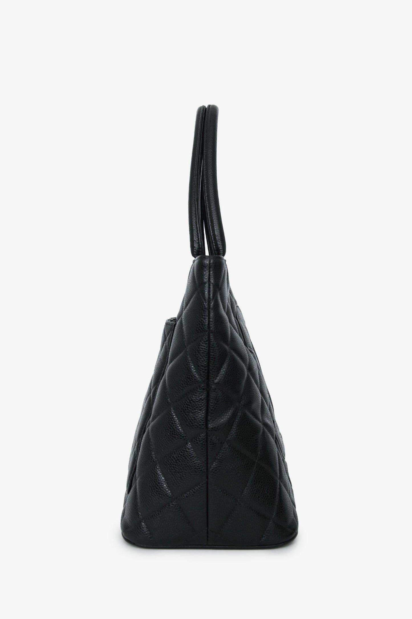 Chanel™ 2000-2002 Black Caviar Medallion Tote