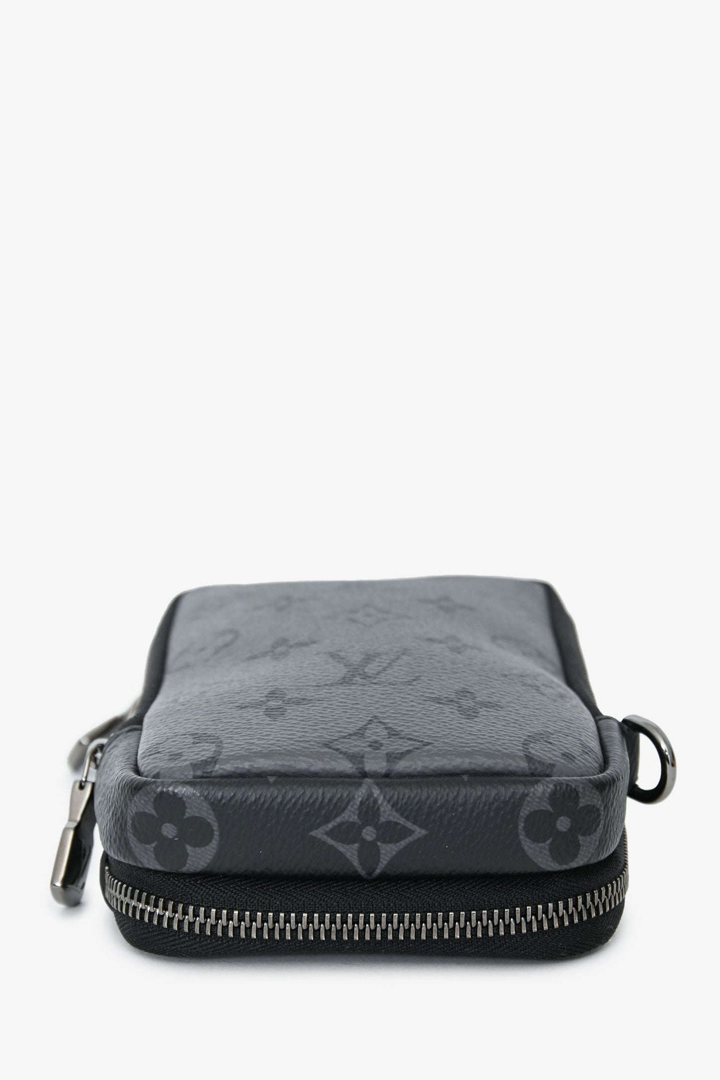 Louis Vuitton Monogram Eclipse Canvas Double Phone Pouch