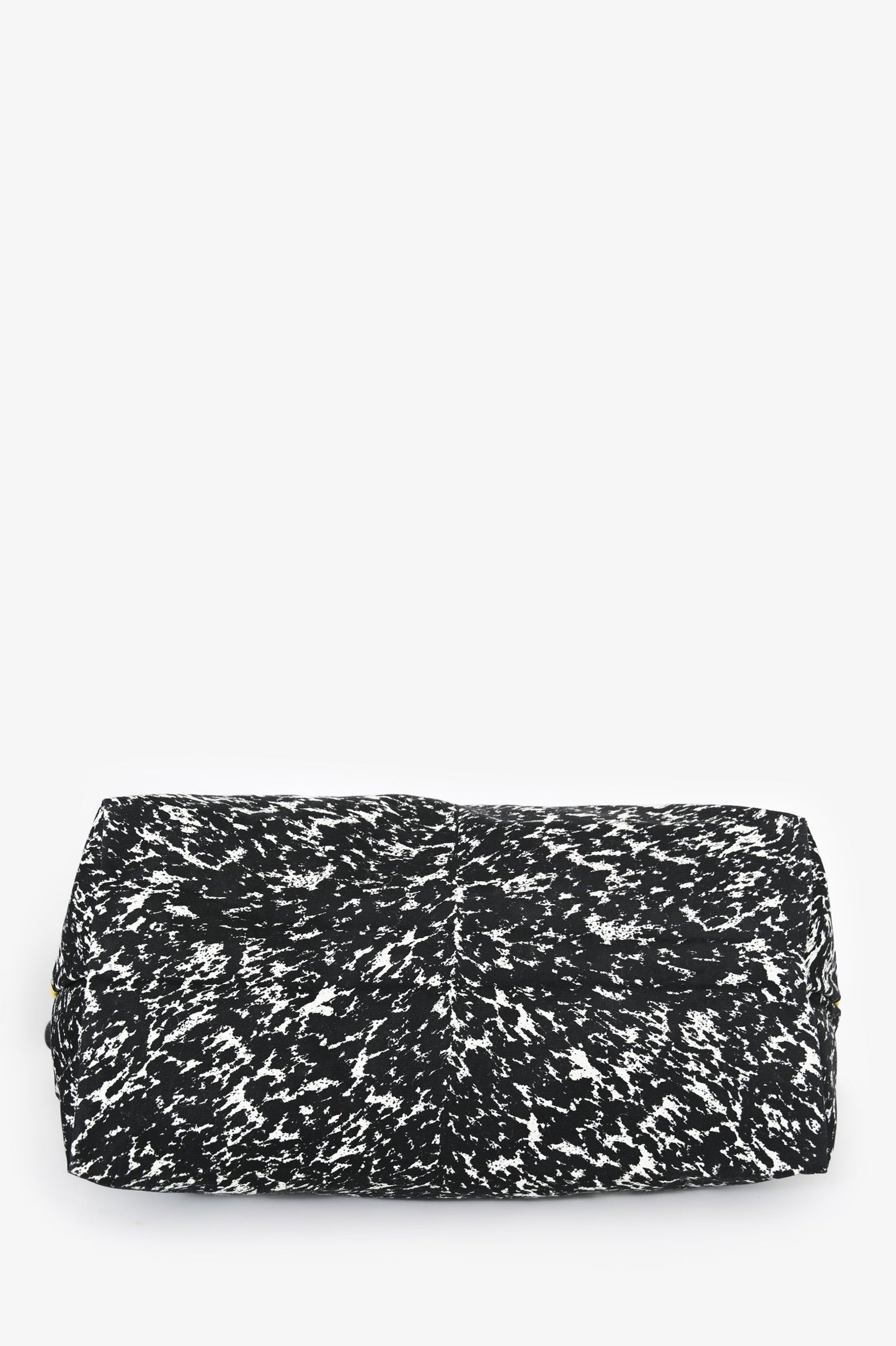 Longchamp Black/White Patterned Le Pliage Appaloosa XL Travel Bag With Strap