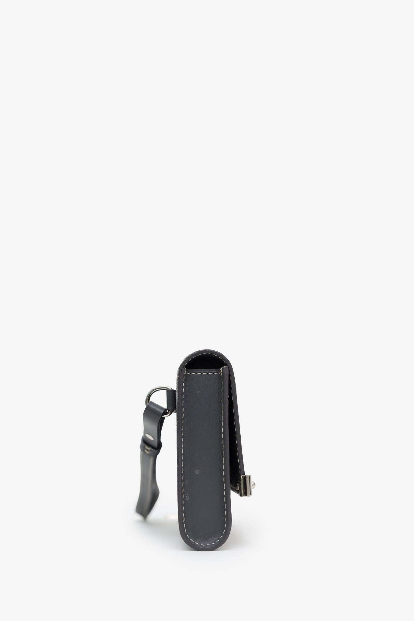 Goyard Grey Goyardine Monte Carlo Mini Wrist Clutch