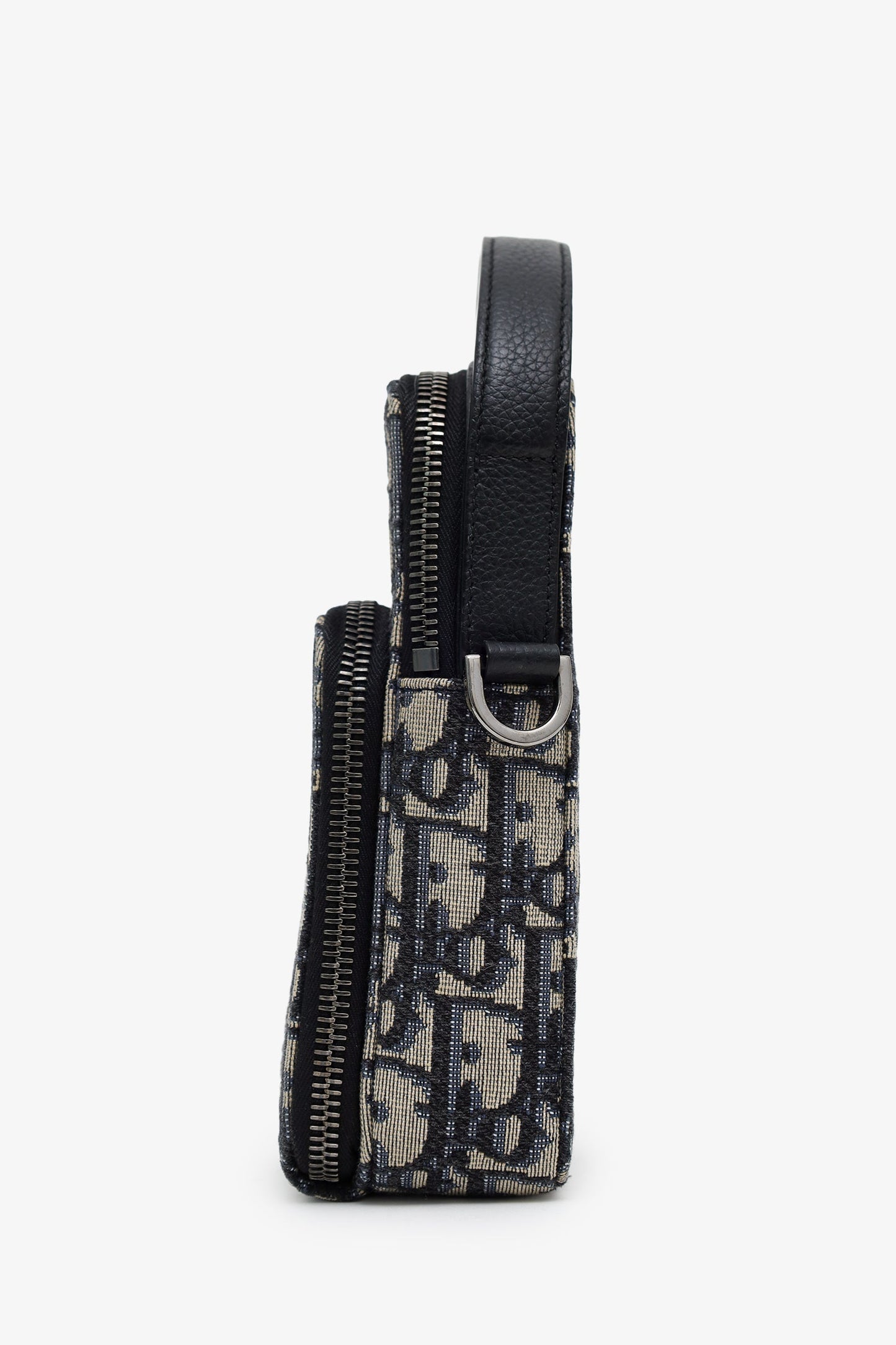 Christian Dior Oblique Micro Rider Pouch Crossbody Bag