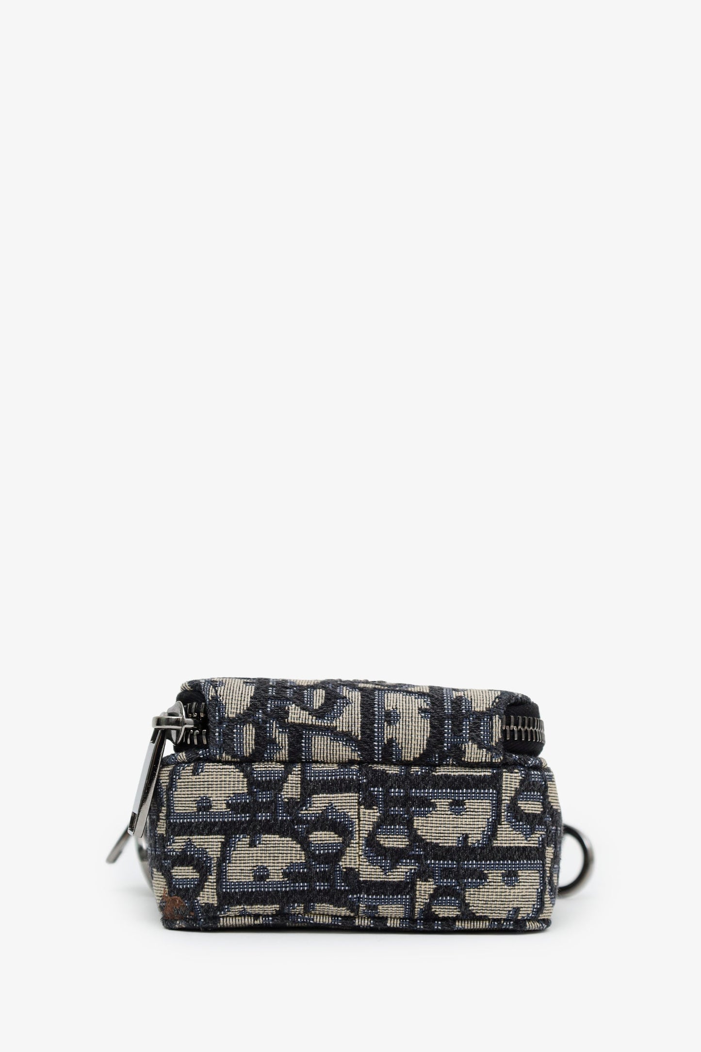 Christian Dior Oblique Micro Rider Pouch Crossbody Bag