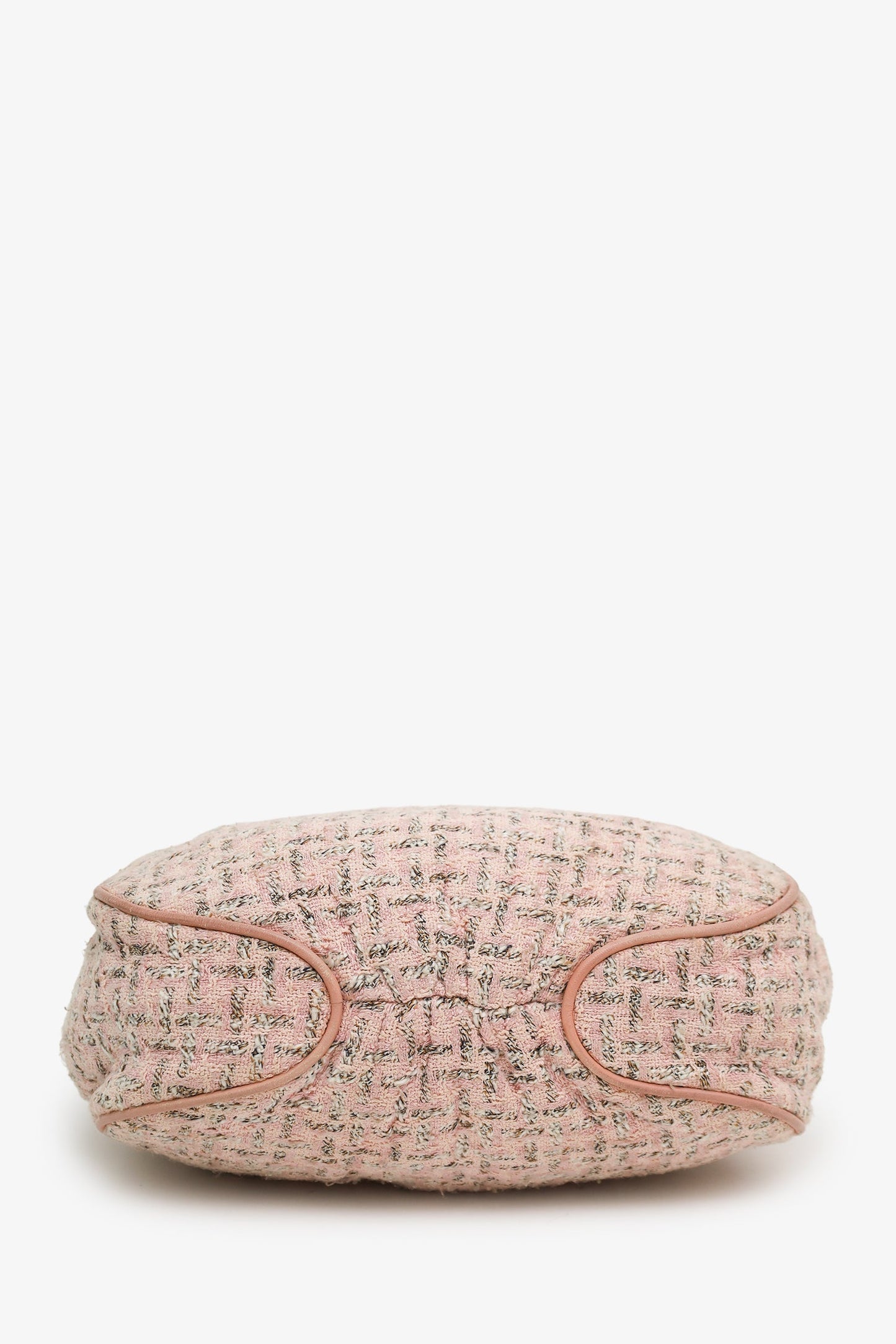 Chanel™ 2005-06 Pink Tweed CC Boucle Knitting Bag