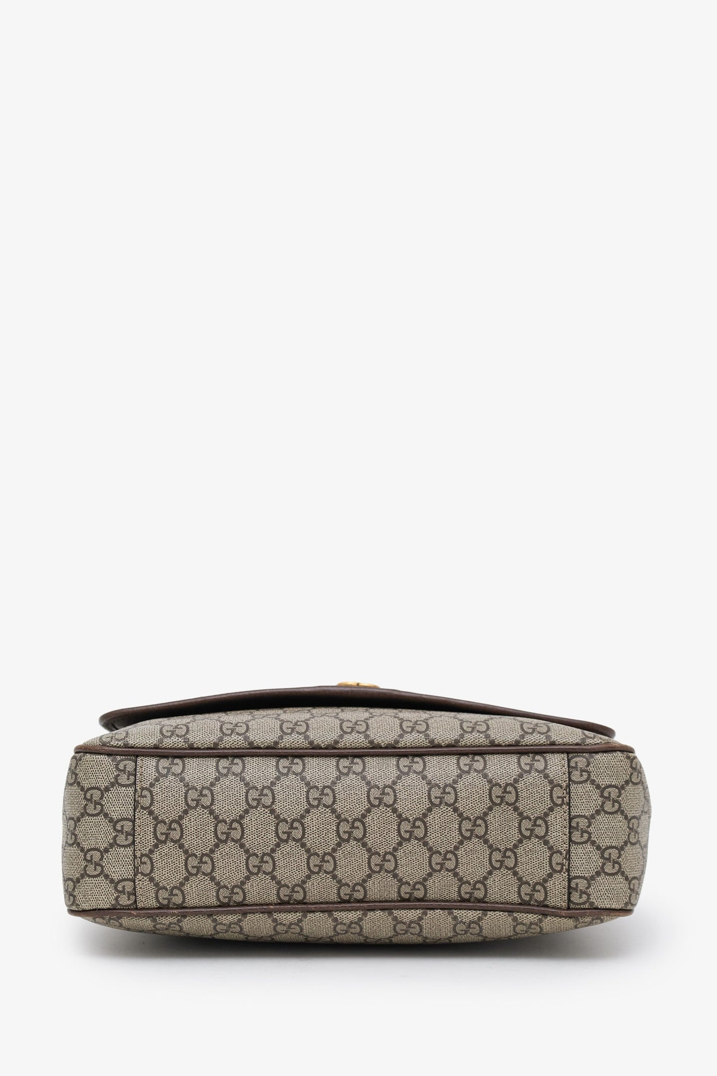 Gucci Beige GG Supreme Ophidia Messenger Bag