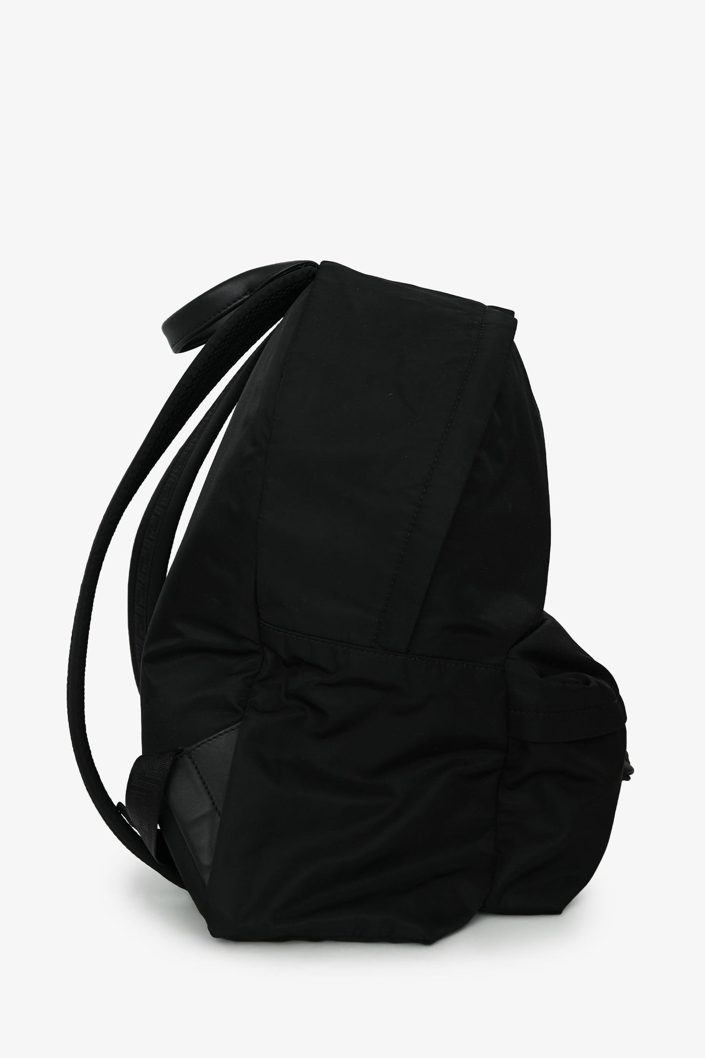 Versace Black Nylon Medusa Pocket Backpack