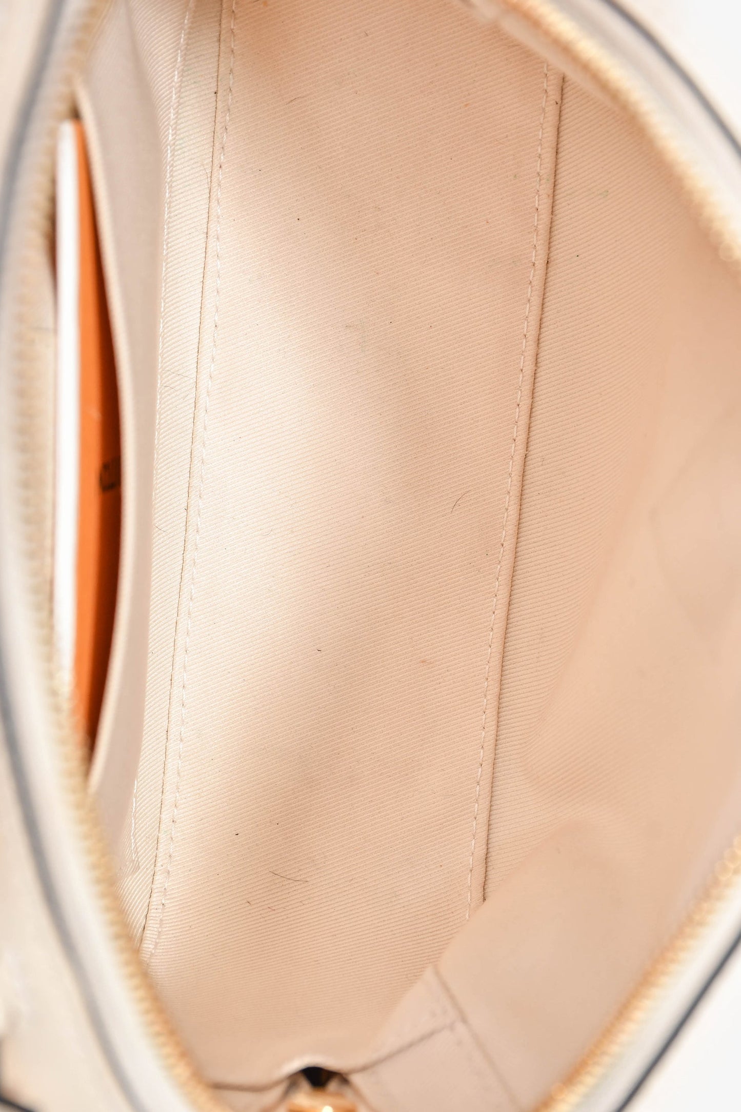 Louis Vuitton 2018 Monogram/Beige Leather 'Saintonge' Crossbody Bag