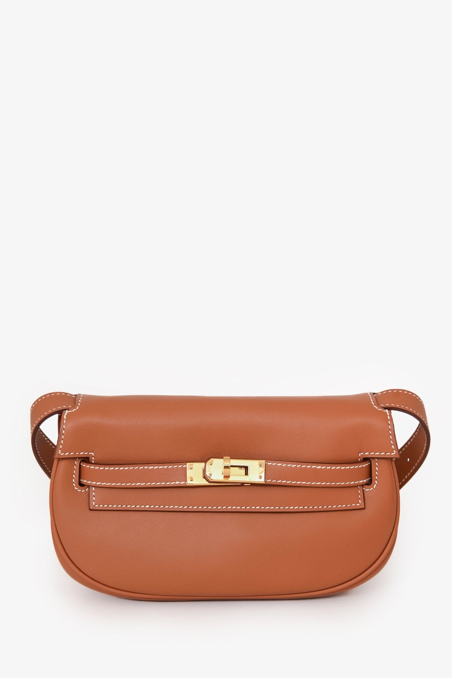 Hermès 2023 Gold Swift Leather Kelly Moove