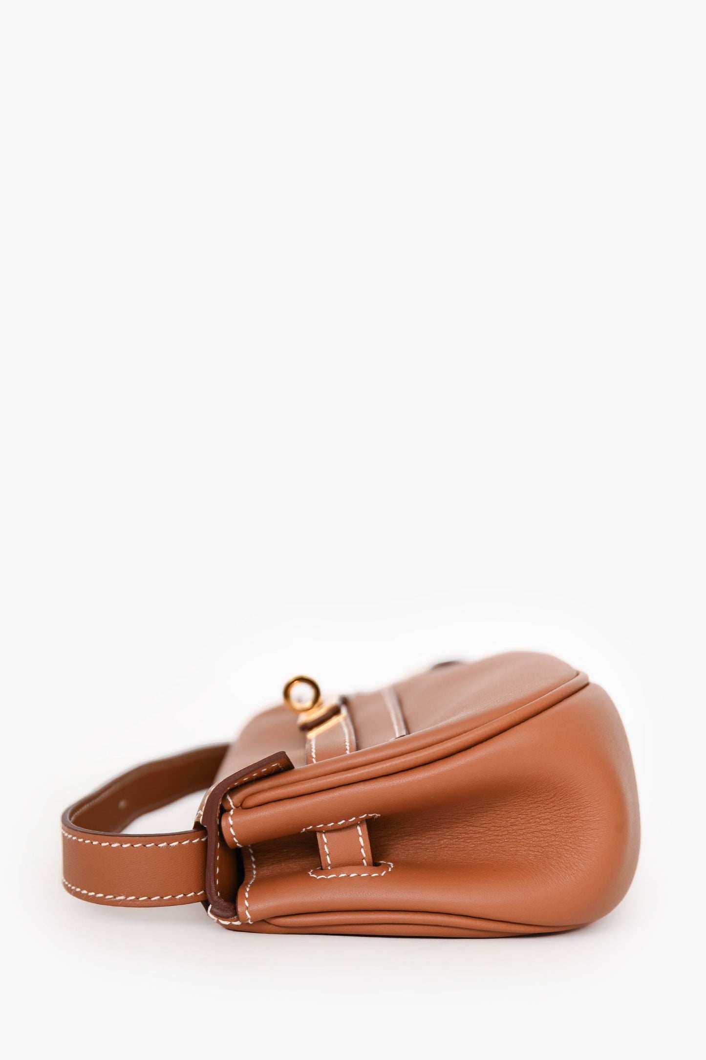 Hermès 2023 Gold Swift Leather Kelly Moove