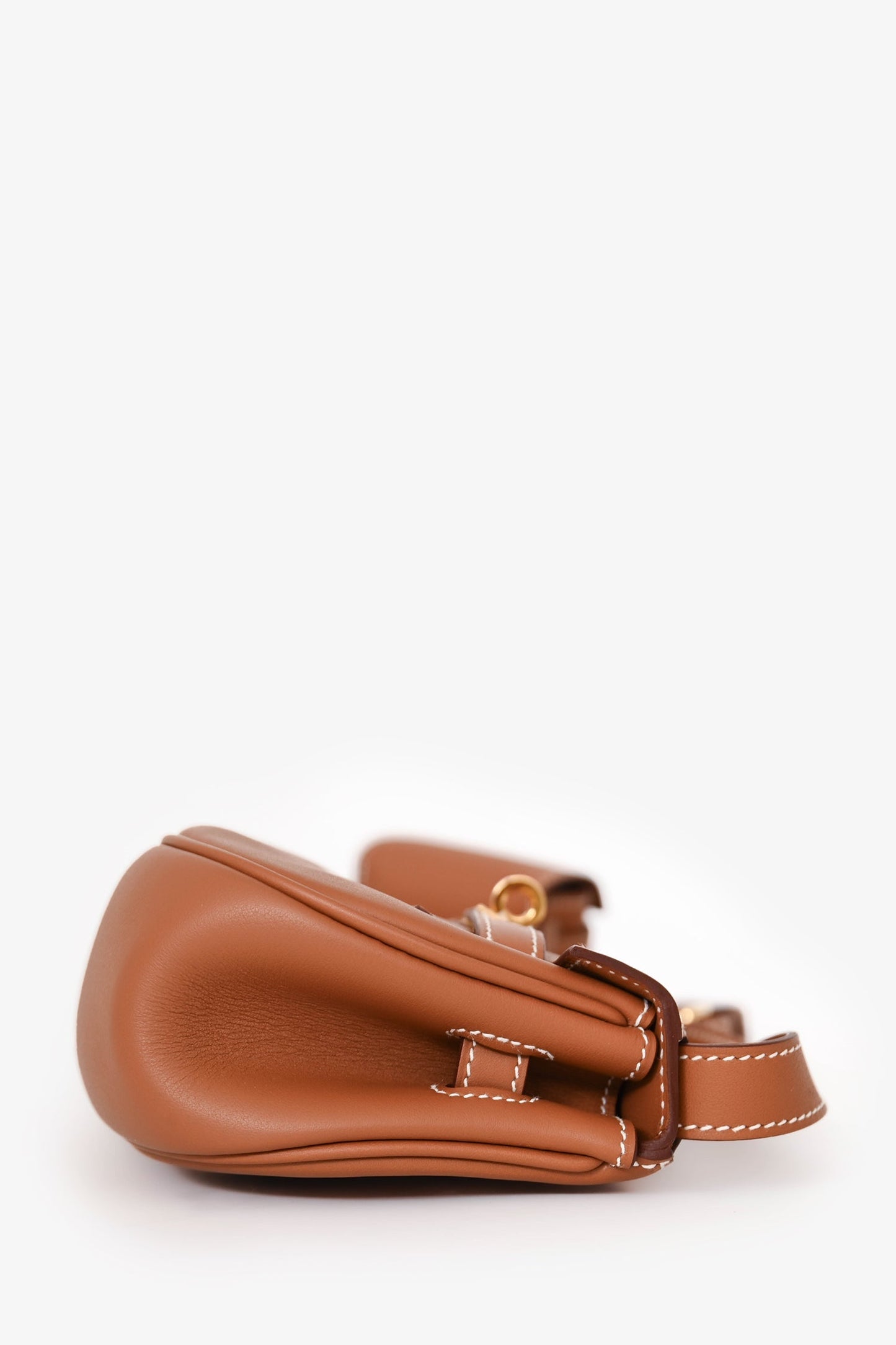Hermès 2023 Gold Swift Leather Kelly Moove