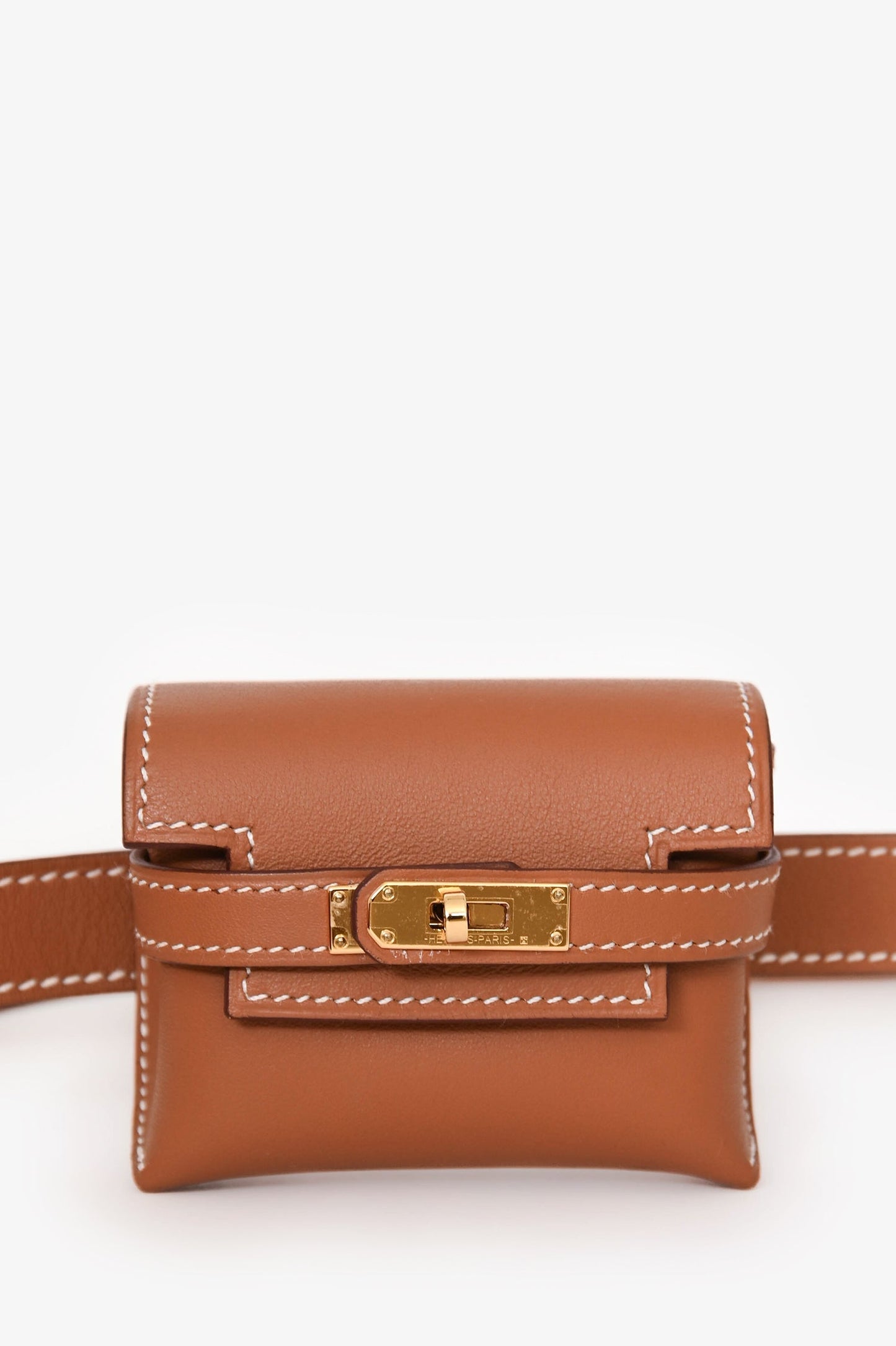 Hermès 2023 Gold Swift Leather Kelly Moove