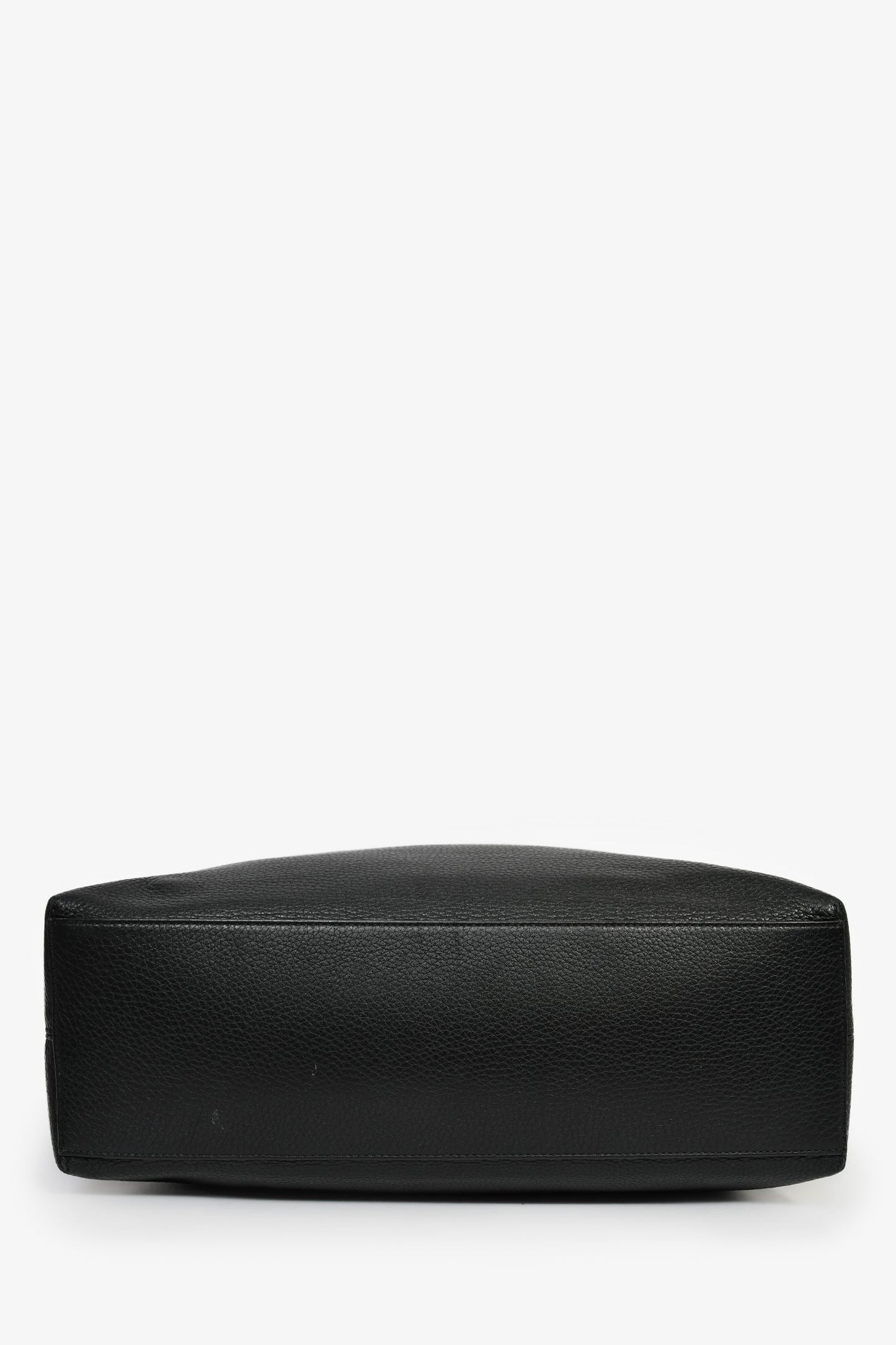 Valentino Black Leather Rockstud Tote