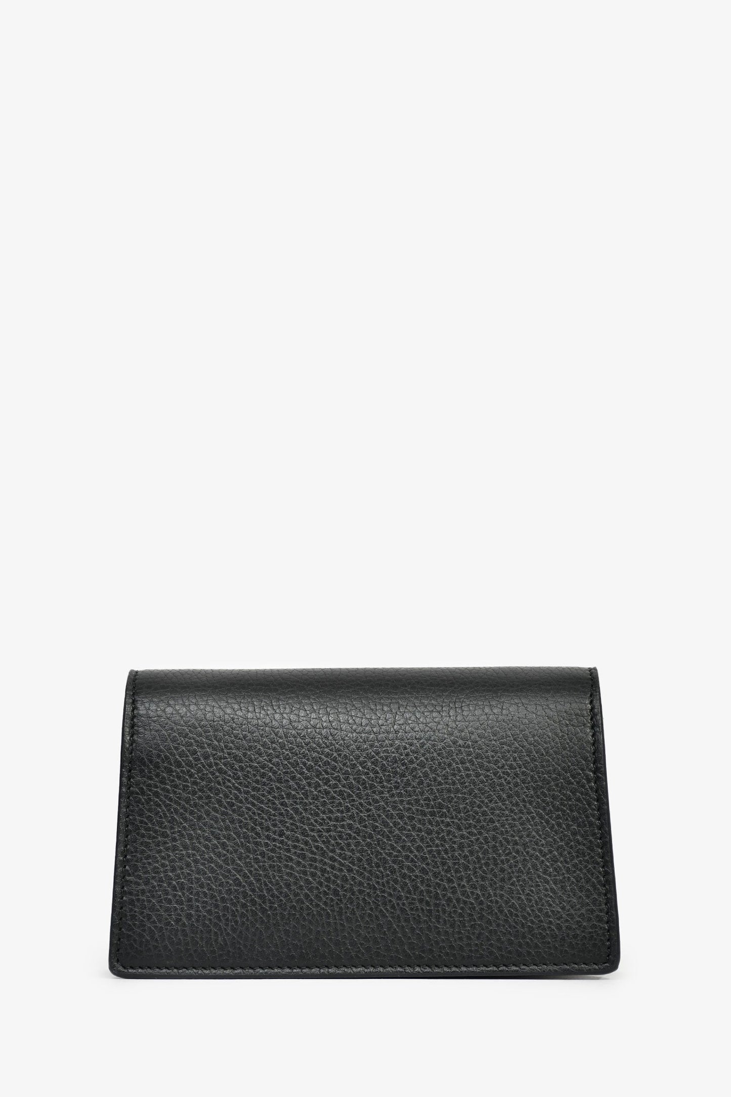 Gucci Black Leather Super Mini Dionysus Chain Bag