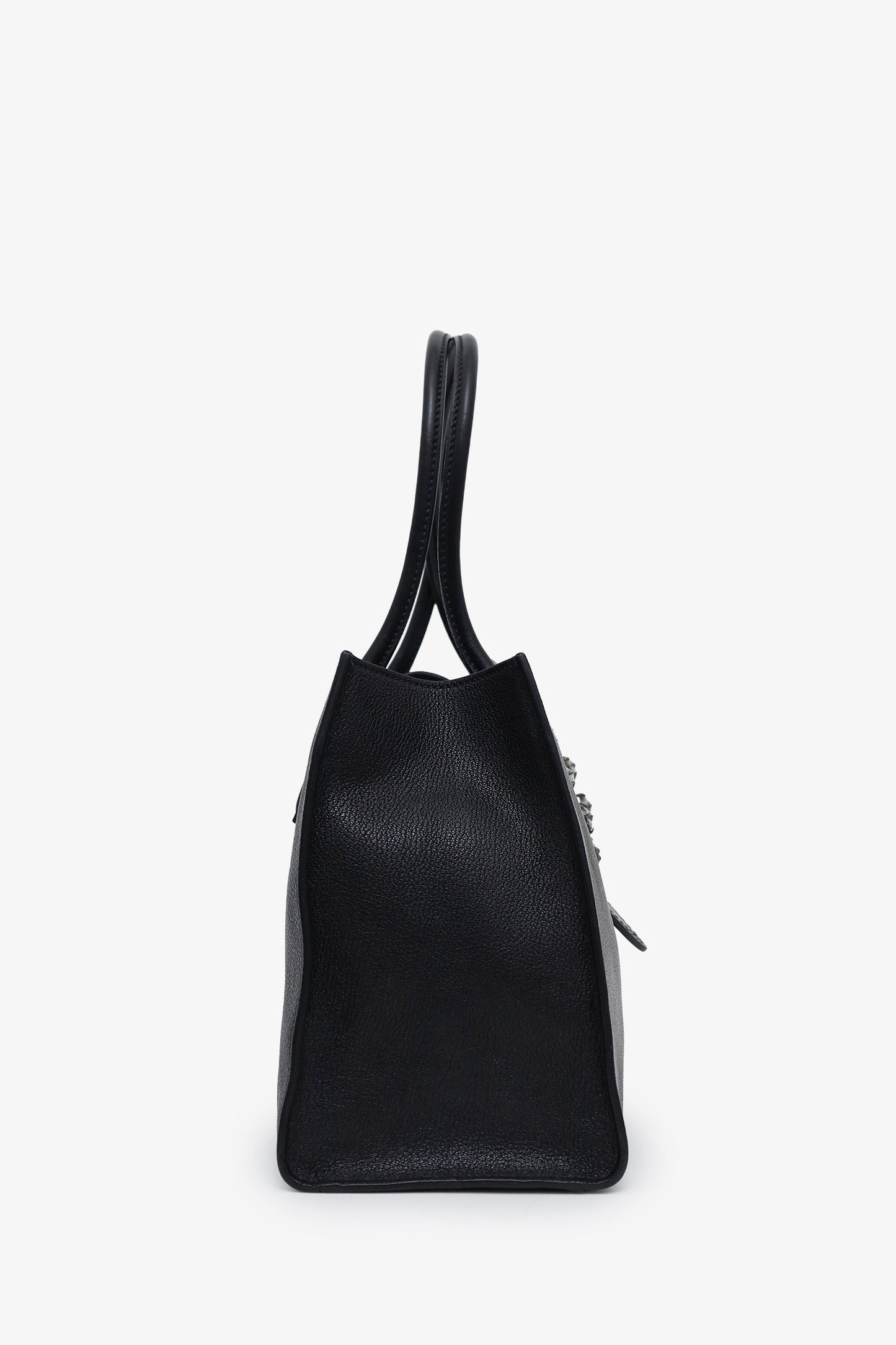 Miu Miu Black Leather Lady Leather Handbag