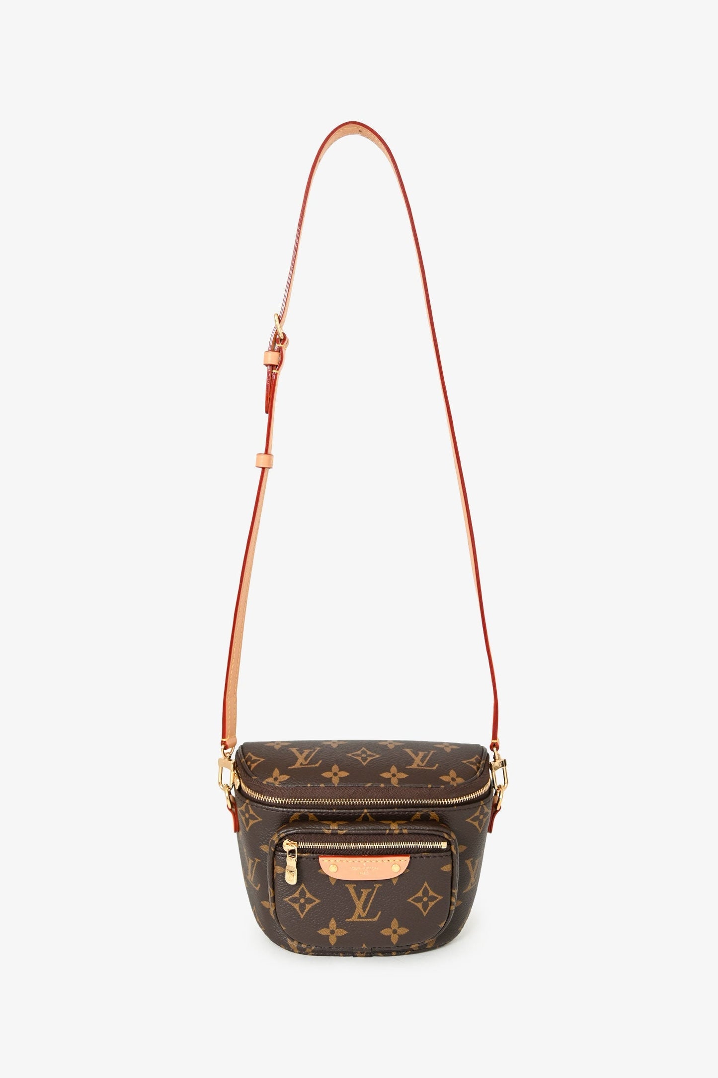 Louis Vuitton 2023 Monogram Mini Bumbag With Strap & Chain