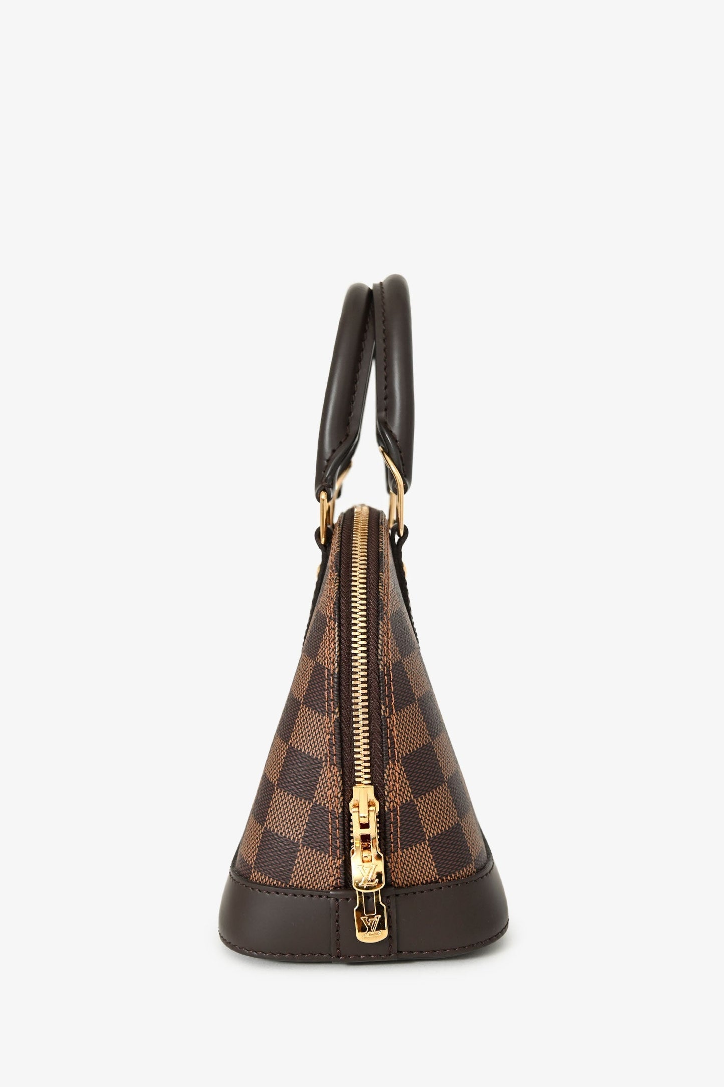Louis Vuitton 2019 Damier Ebene Alma BB With Strap