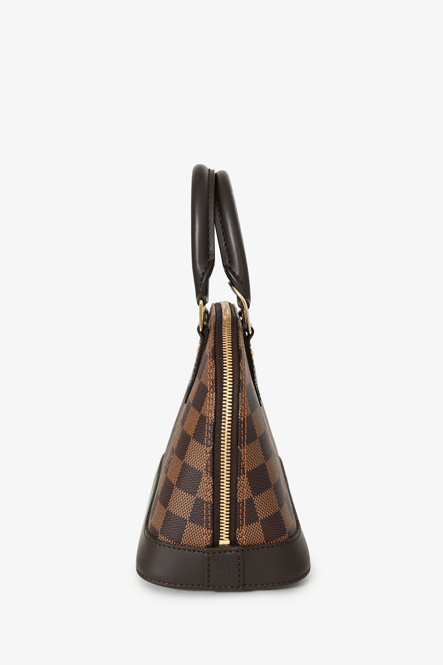 Louis Vuitton 2019 Damier Ebene Alma BB With Strap