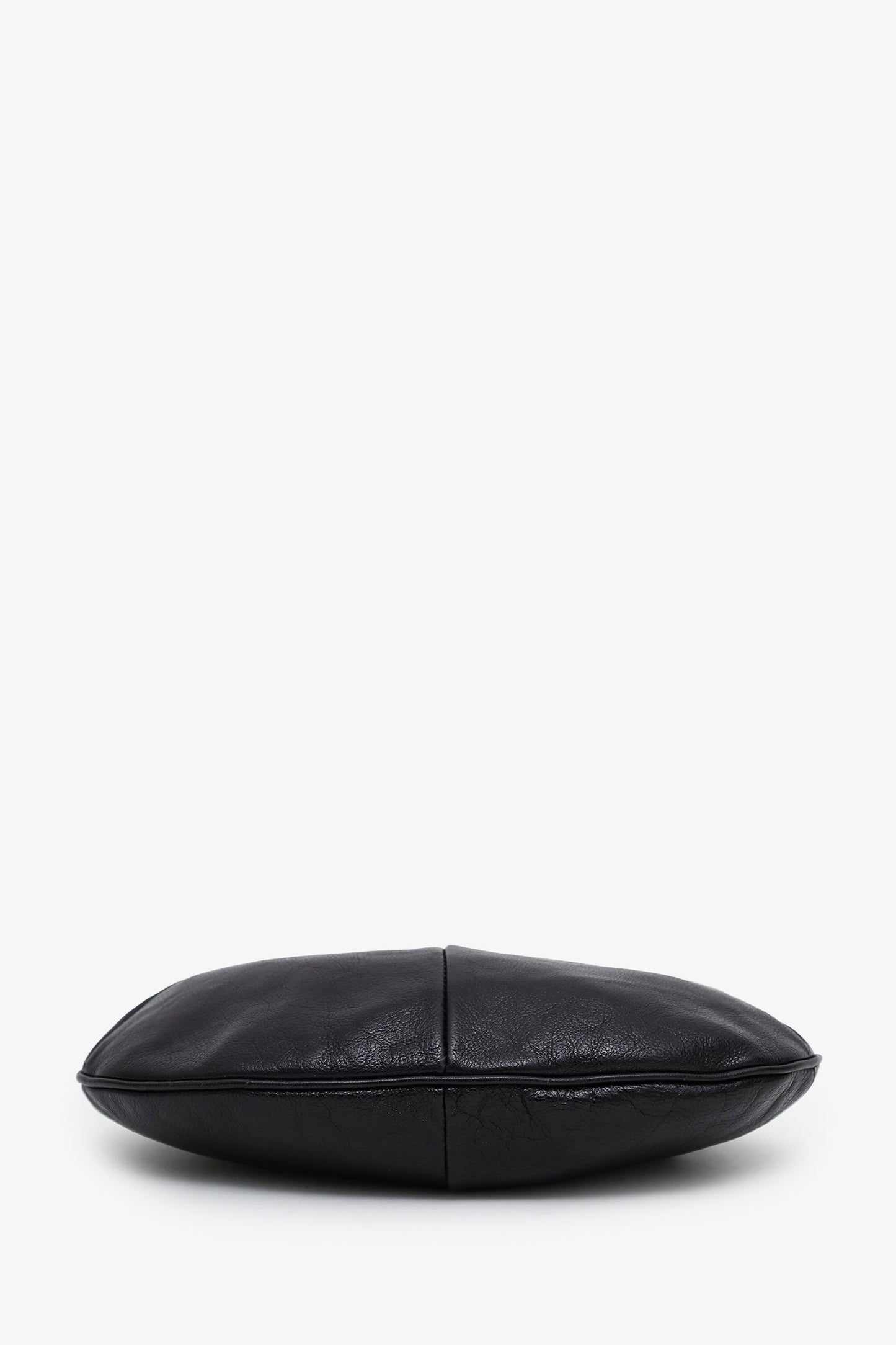 Saint Laurent Black Leather Mini Mombasa Top Handle Bag