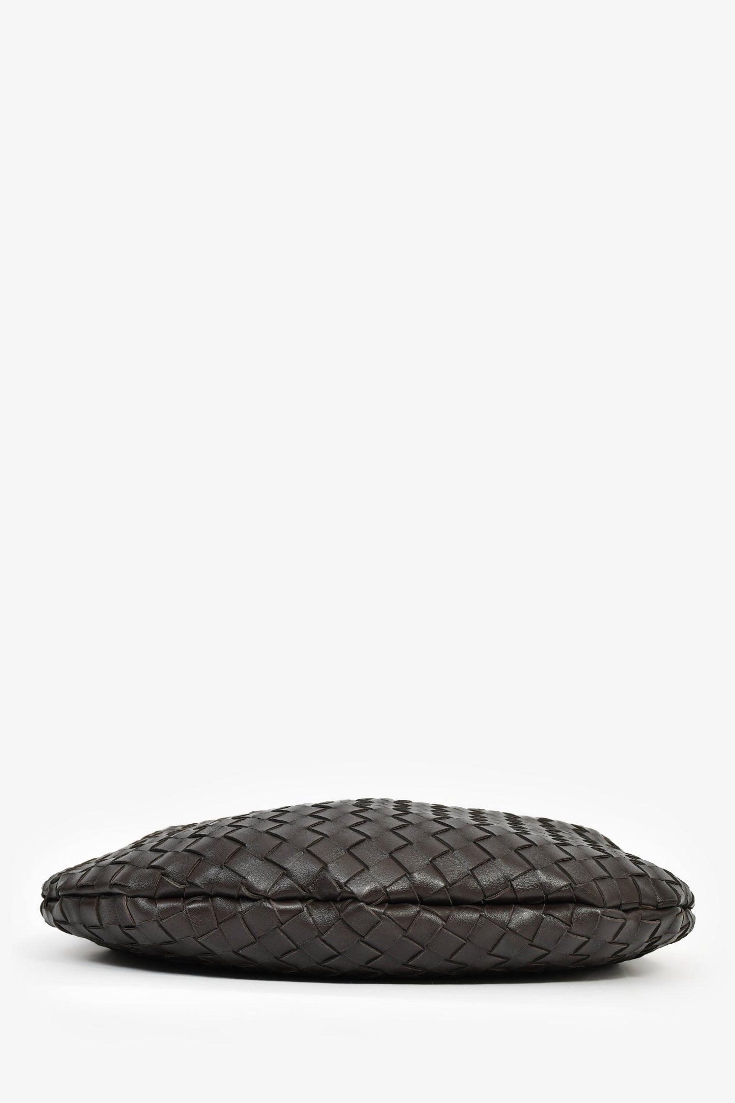 Bottega Veneta Brown Intrecciato Leather Medium Sardine Bag