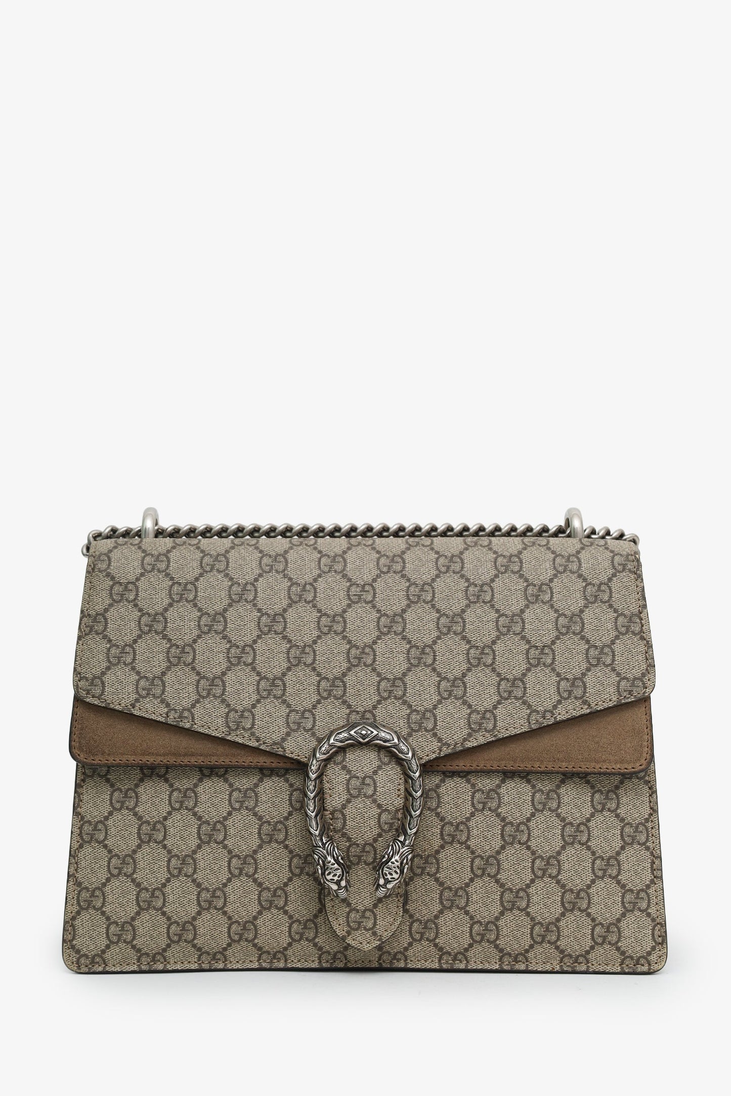 Gucci GG Supreme Monogram Medium Dionysus Shoulder Bag