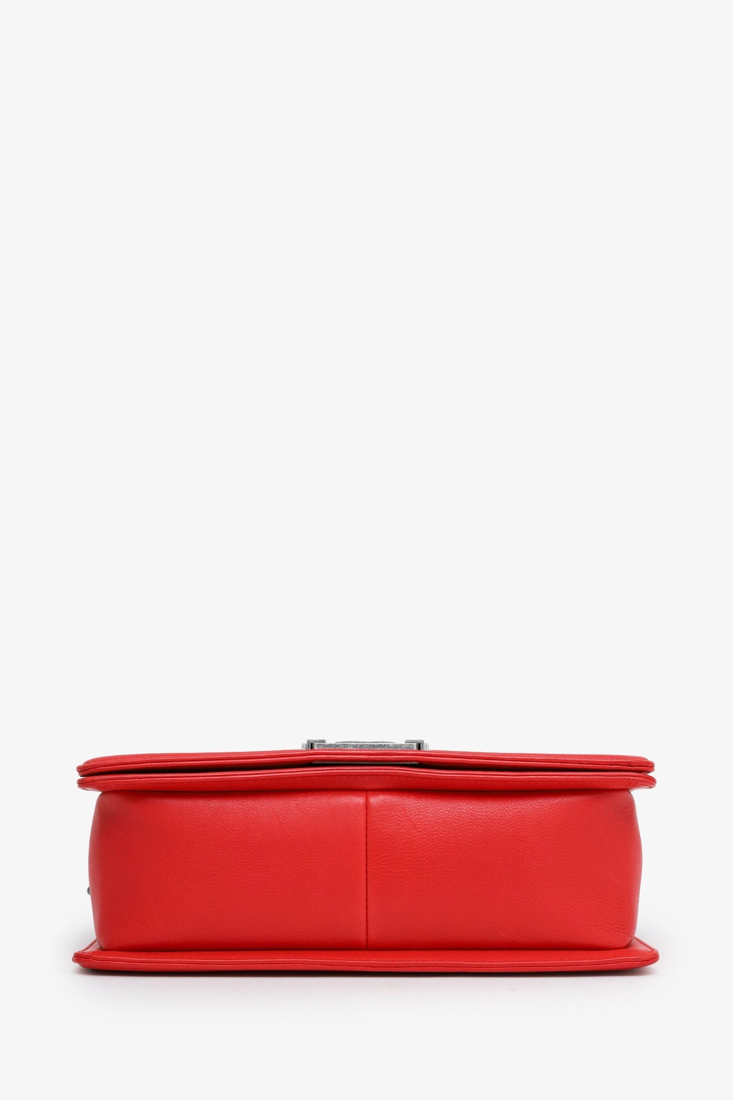 Chanel™ 2013-14 Red Lambskin Medium Boy Bag