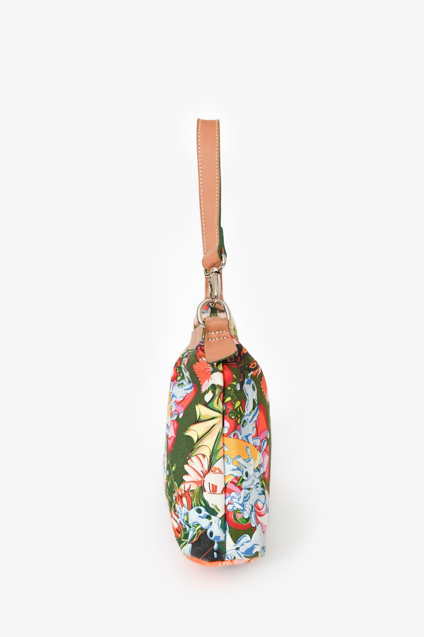Longchamp x Me Company Multicolour Floral Mini Tote