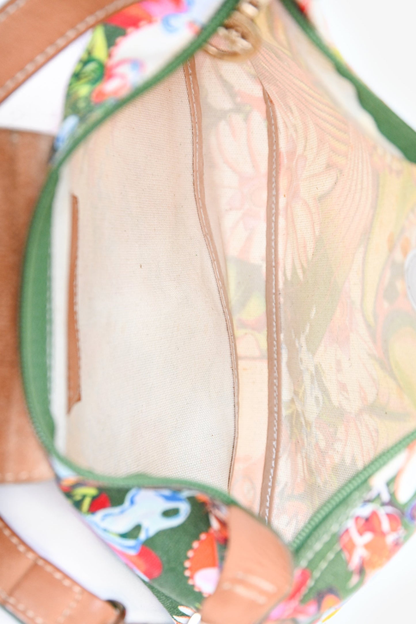 Longchamp x Me Company Multicolour Floral Mini Tote