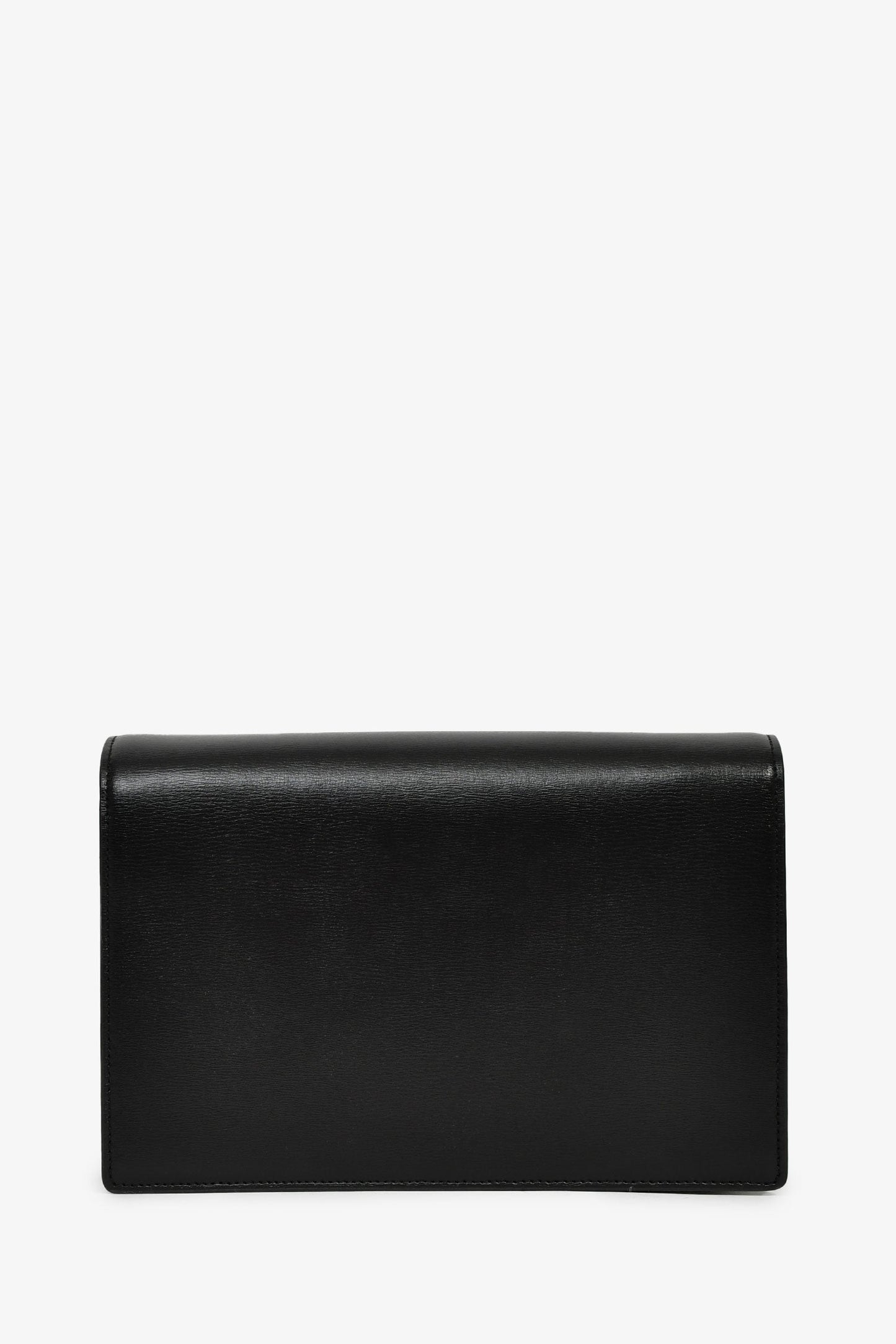 Saint Laurent 2017 Black Leather Suede Medium Bellechasse Shoulder Bag