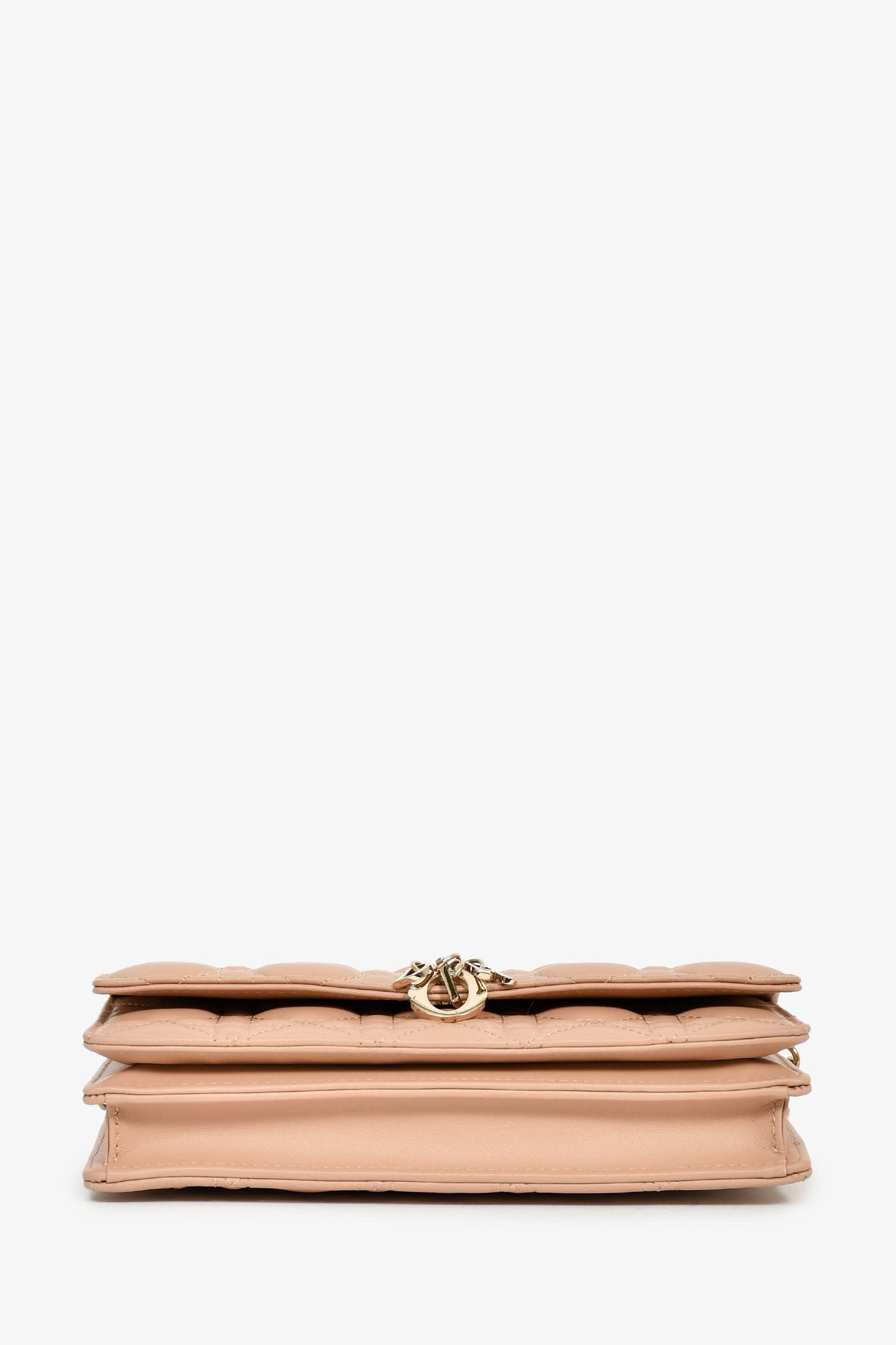 Christian Dior 2023 Beige Rose des Vents Cannage Leather My Dior Mini Bag