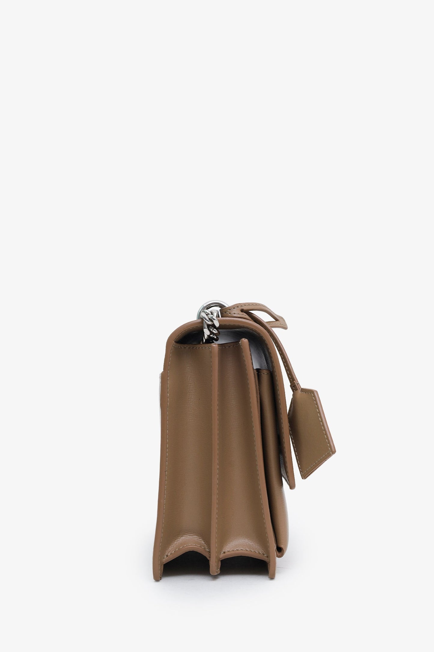 Saint Laurent Taupe Sunset Crossbody Bag