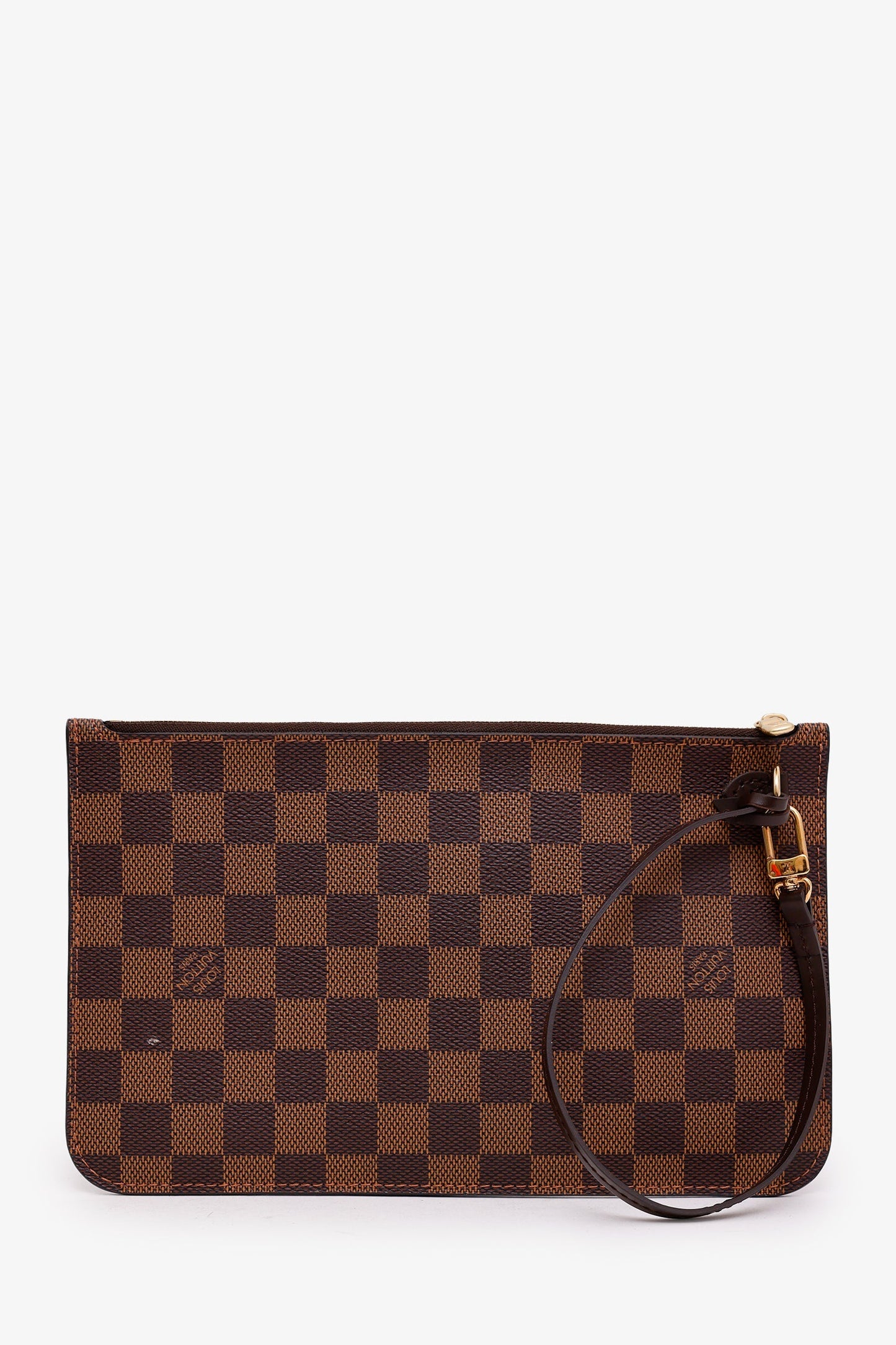 Louis Vuitton Damier Ebene Neverfull Pouch