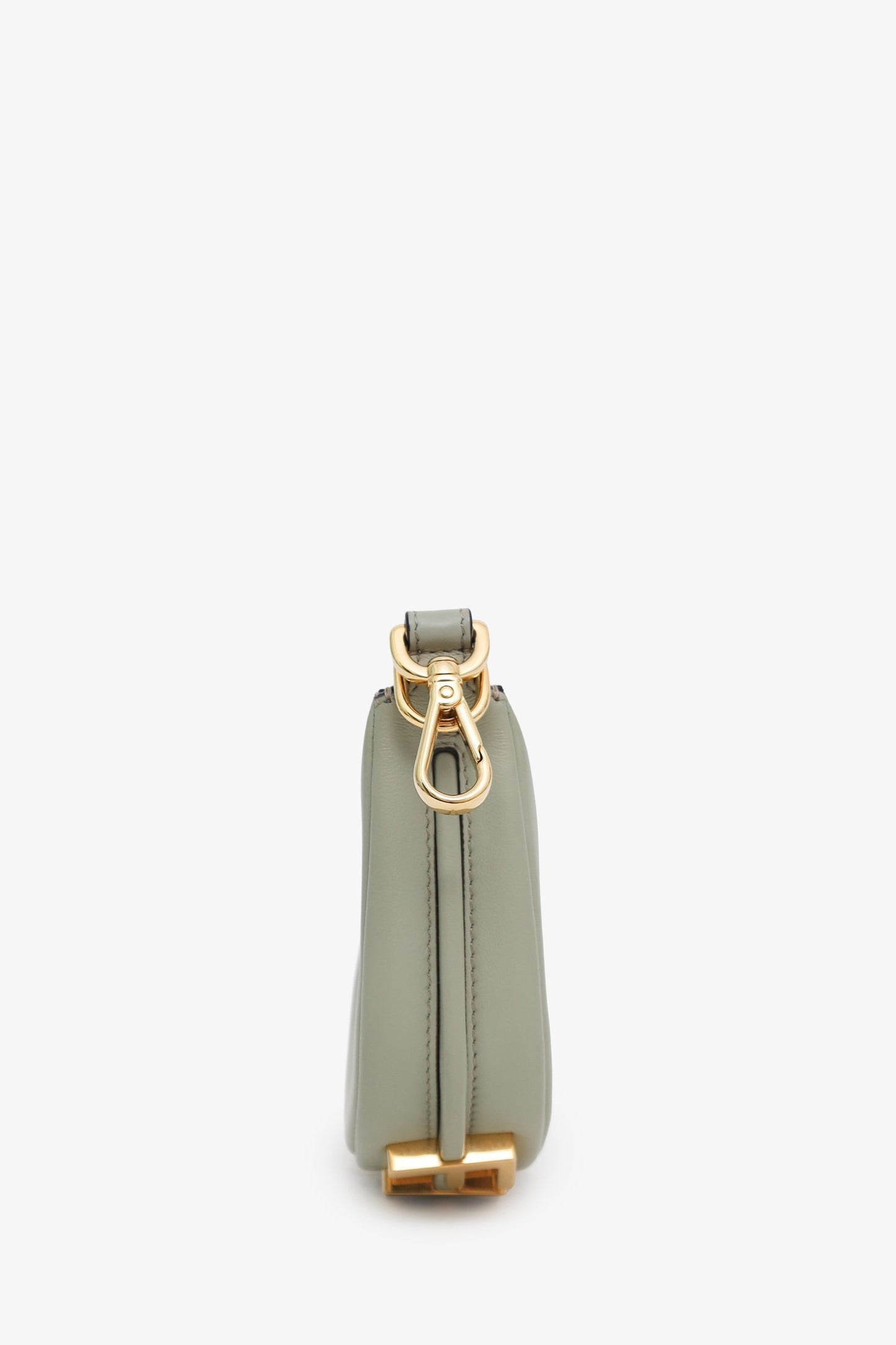 Fendi Taupe Calfskin Leather Nano Fendigraphy Bag
