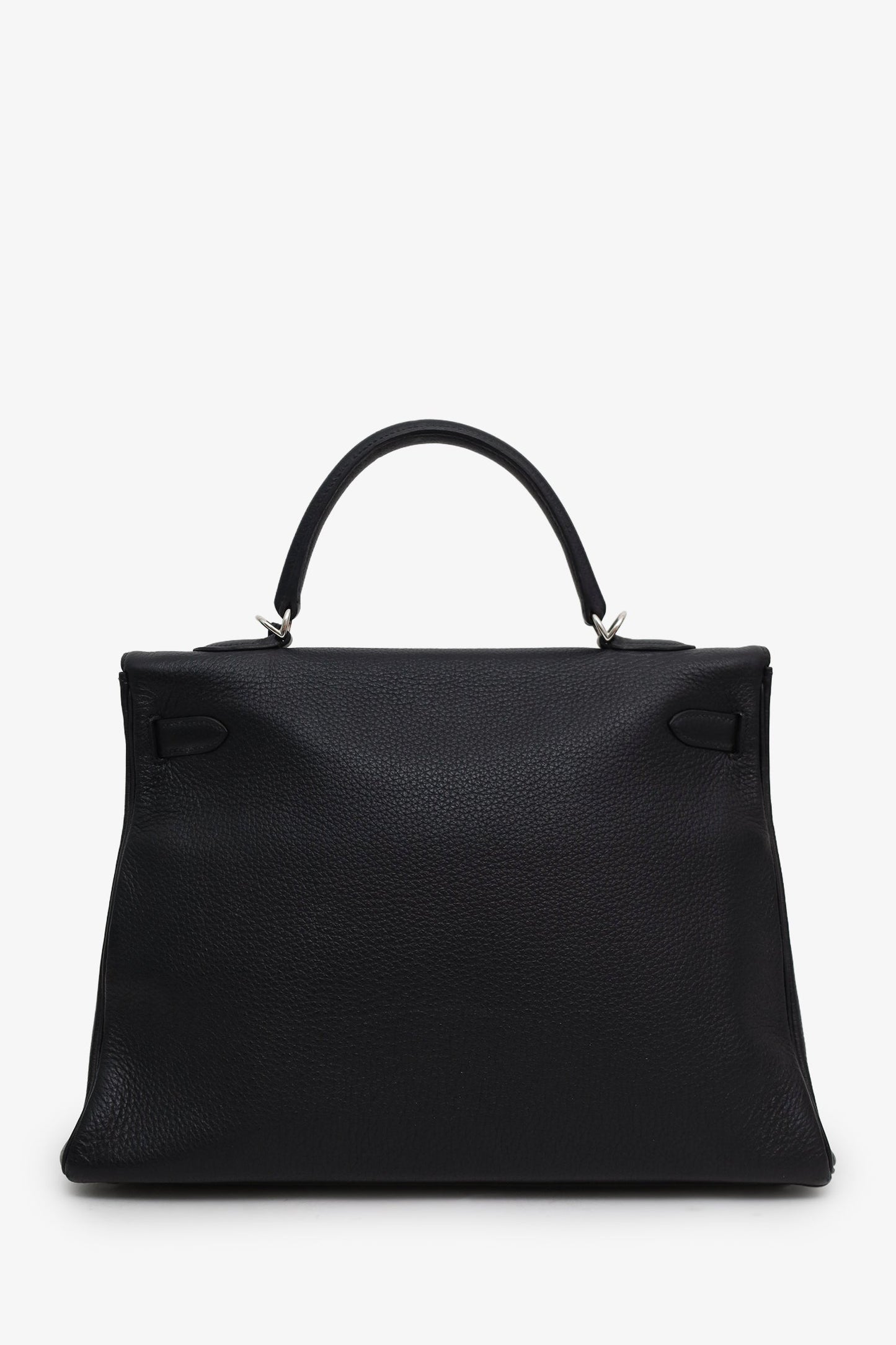 Hermès 2002 Black Togo Leather Kelly 35 With Strap