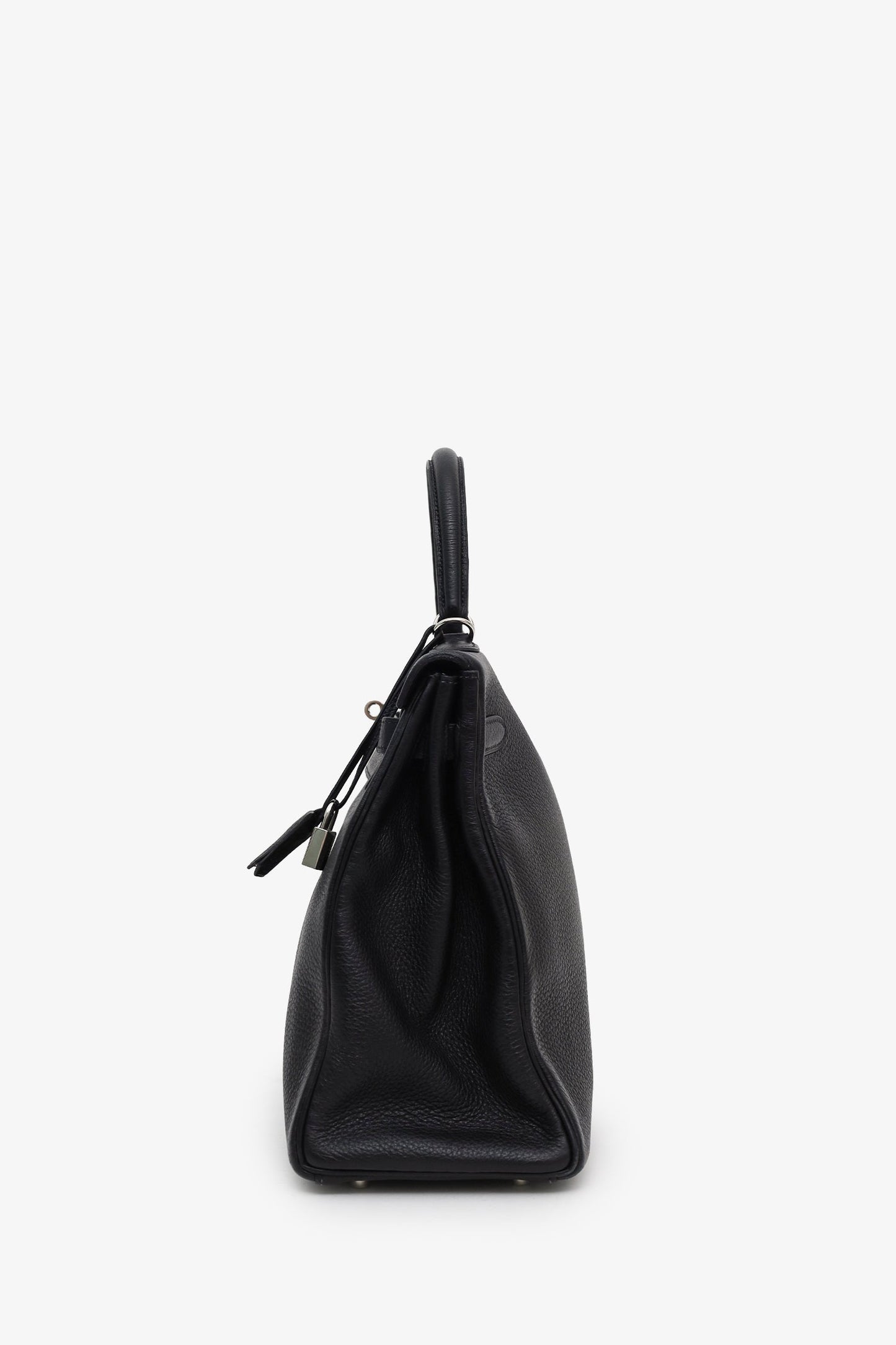 Hermès 2002 Black Togo Leather Kelly 35 With Strap
