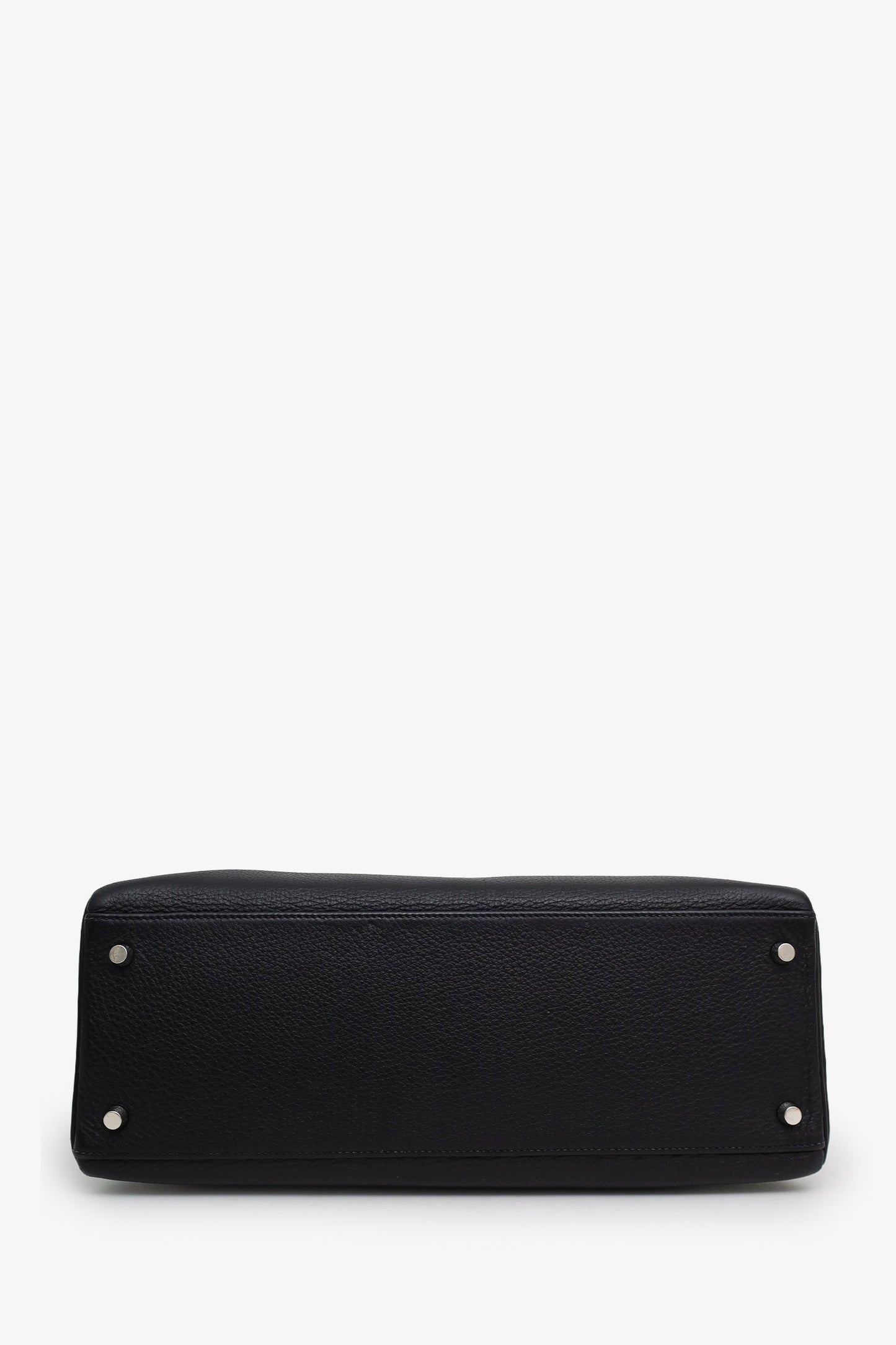Hermès 2002 Black Togo Leather Kelly 35 With Strap
