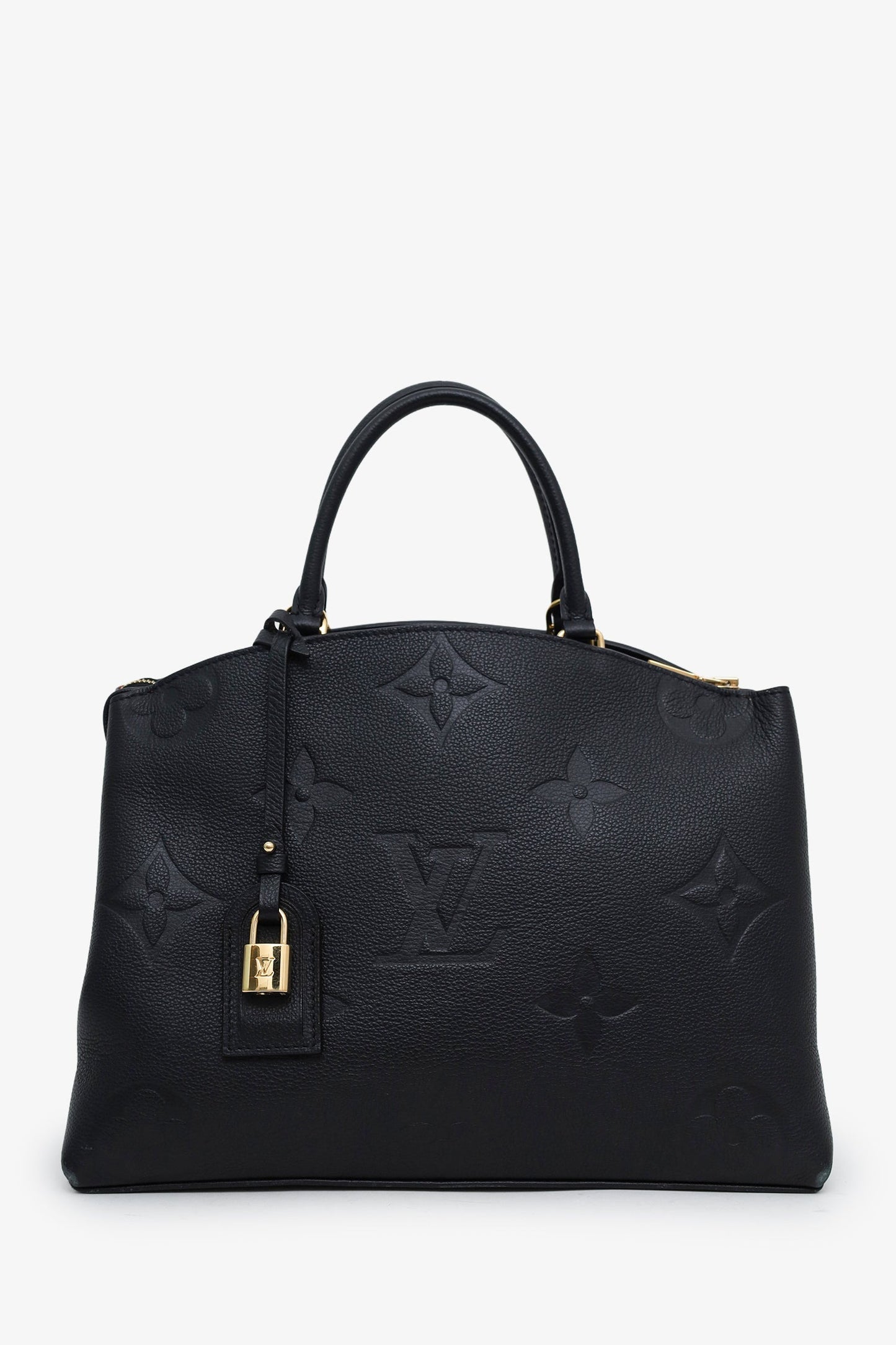 Louis Vuitton Black Empreinte Monogram Giant Grand Palais Bag