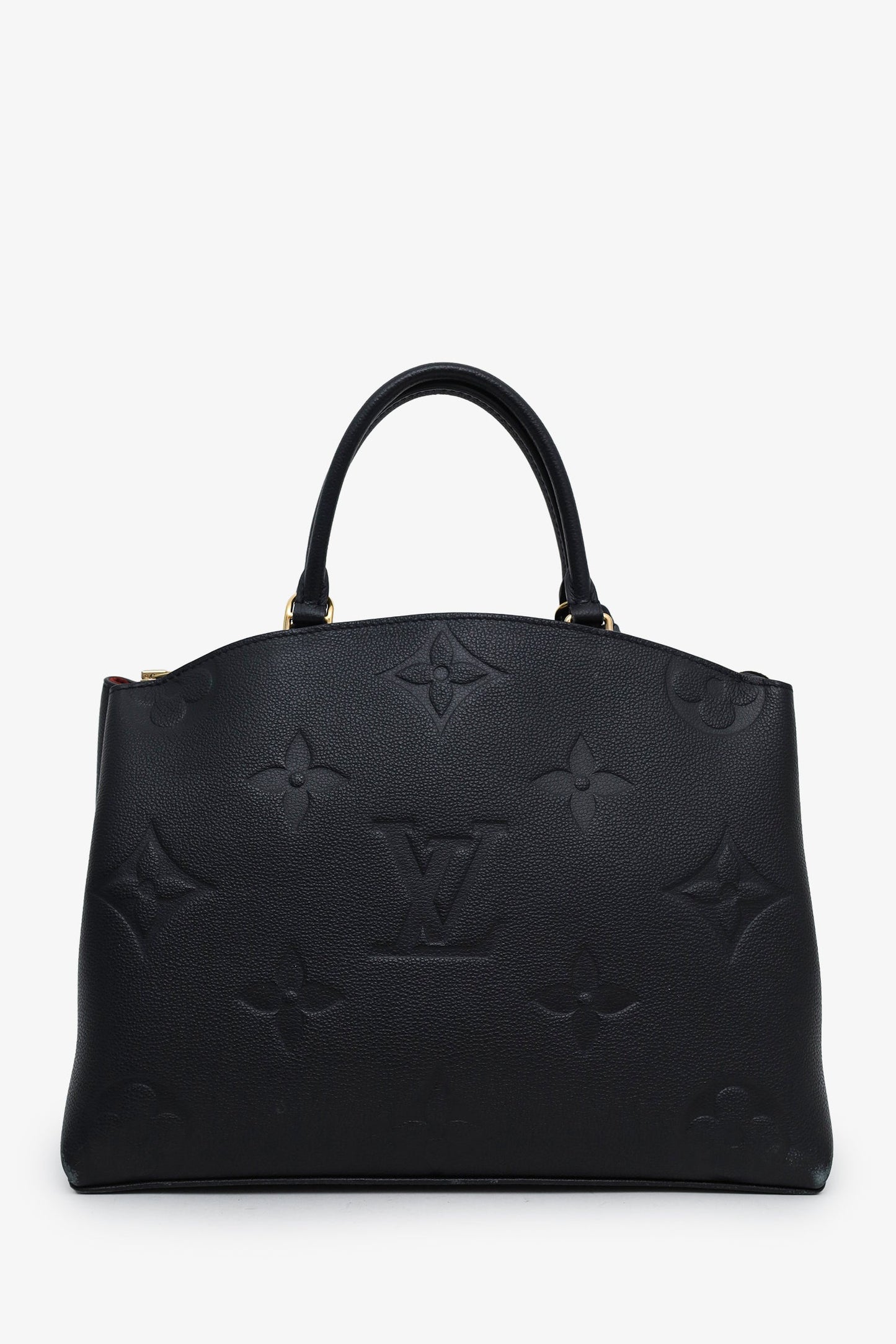 Louis Vuitton Black Empreinte Monogram Giant Grand Palais Bag