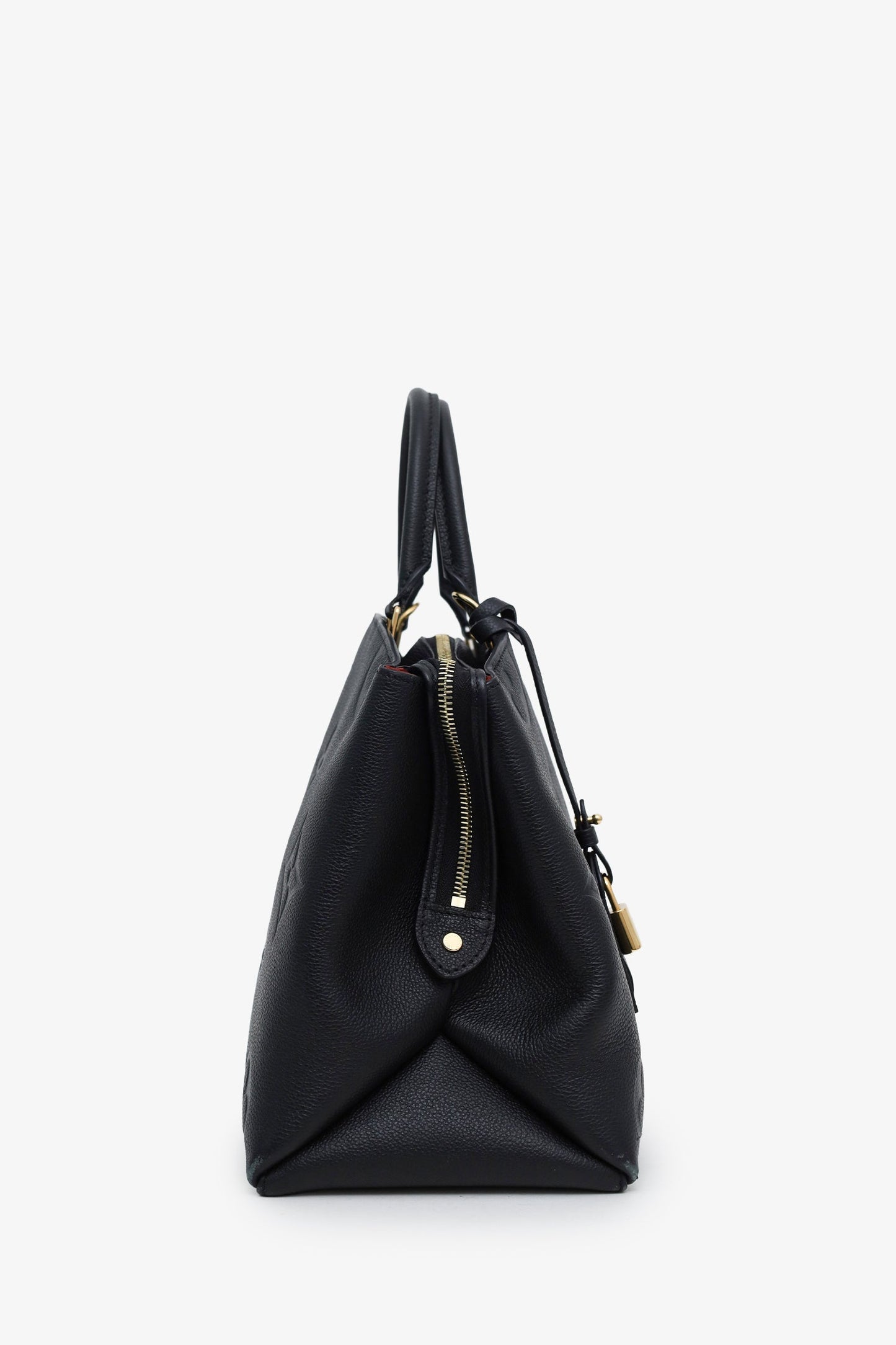 Louis Vuitton Black Empreinte Monogram Giant Grand Palais Bag