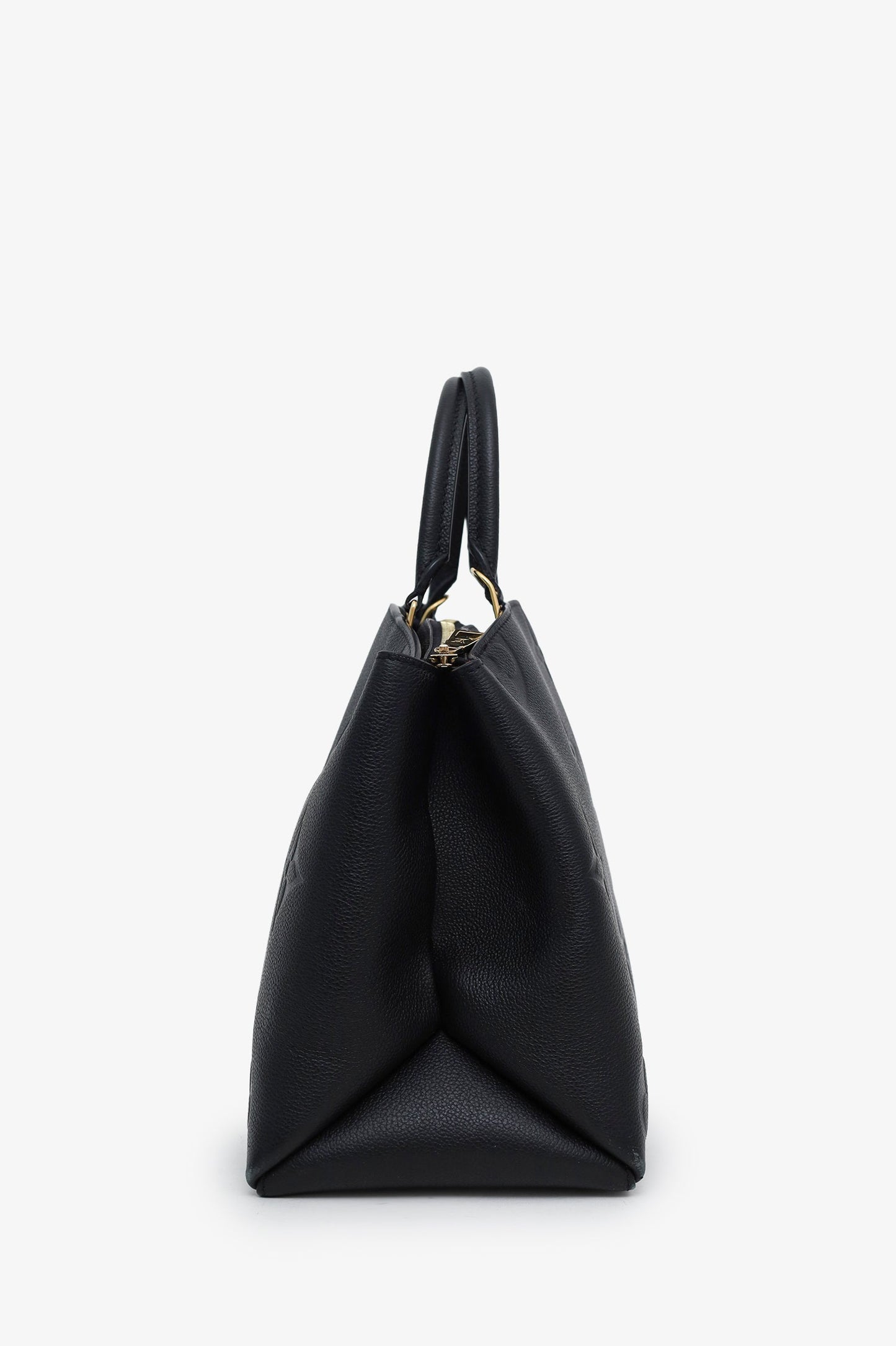 Louis Vuitton Black Empreinte Monogram Giant Grand Palais Bag